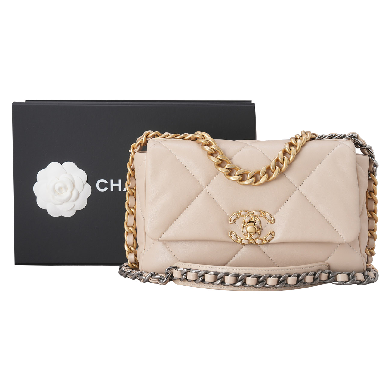 CHANEL(USED)샤넬 AS1160 19백 미듐