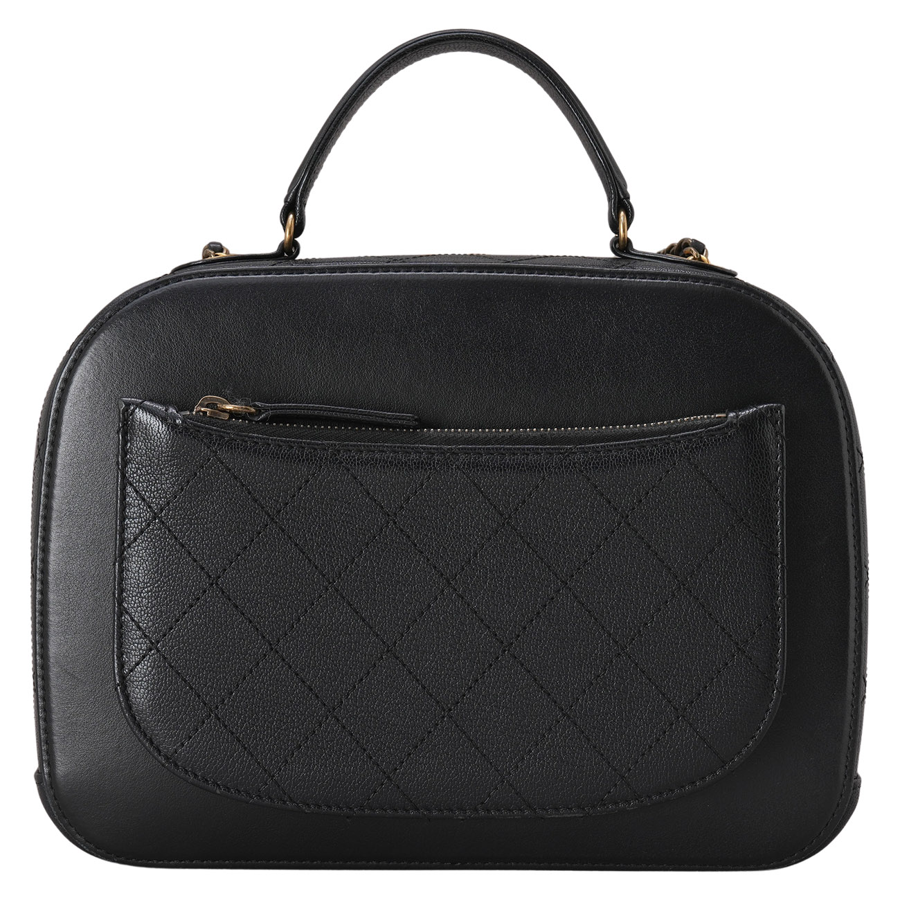 CHANEL(USED)샤넬 A93464 탑핸들 코스메틱 케이스
