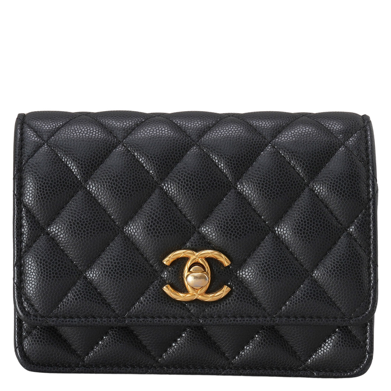 CHANEL(USED)샤넬 시즌 캐비어 WOC