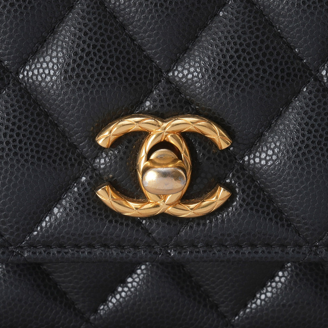 CHANEL(USED)샤넬 시즌 캐비어 WOC