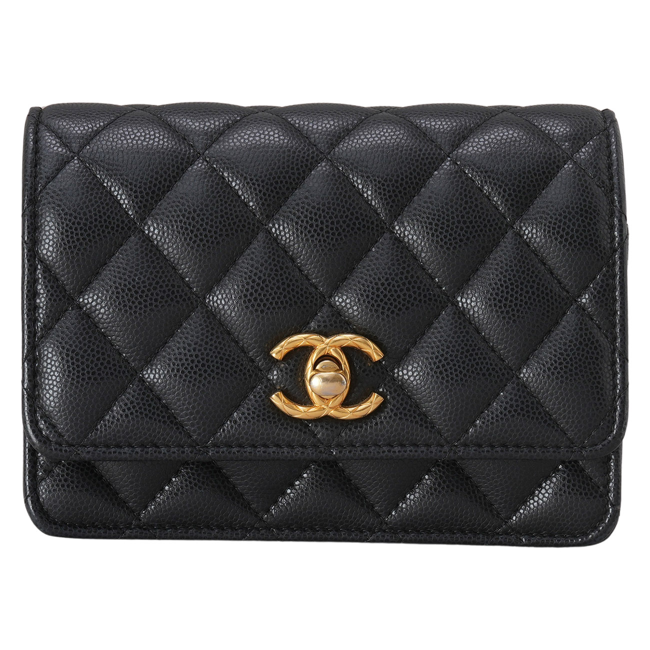 CHANEL(USED)샤넬 시즌 캐비어 WOC