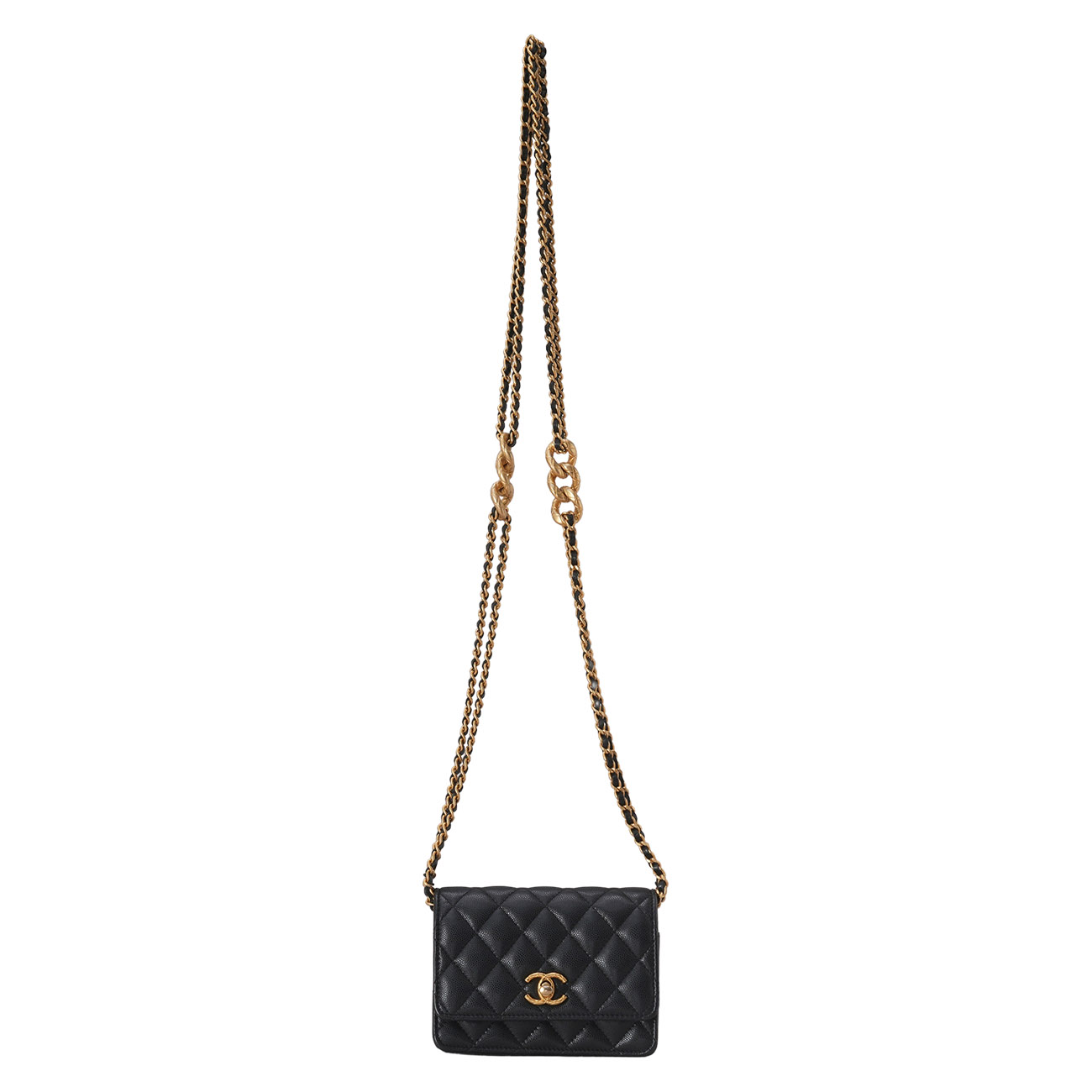 CHANEL(USED)샤넬 시즌 캐비어 WOC