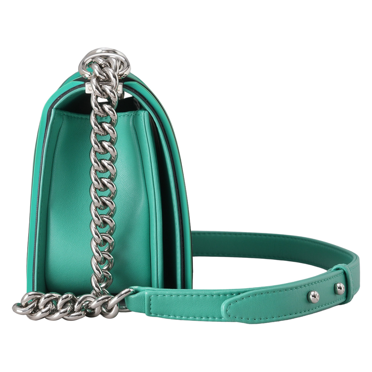 CHANEL(USED)샤넬 시즌 보이샤넬 미듐 플랩백