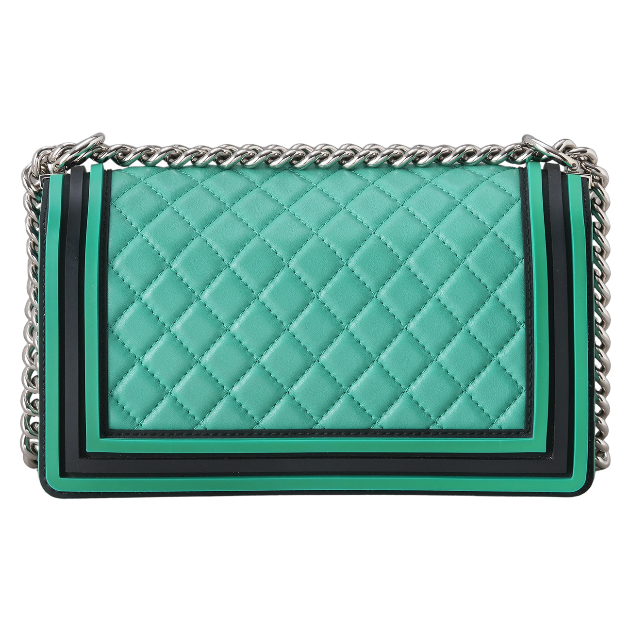 CHANEL(USED)샤넬 시즌 보이샤넬 미듐 플랩백