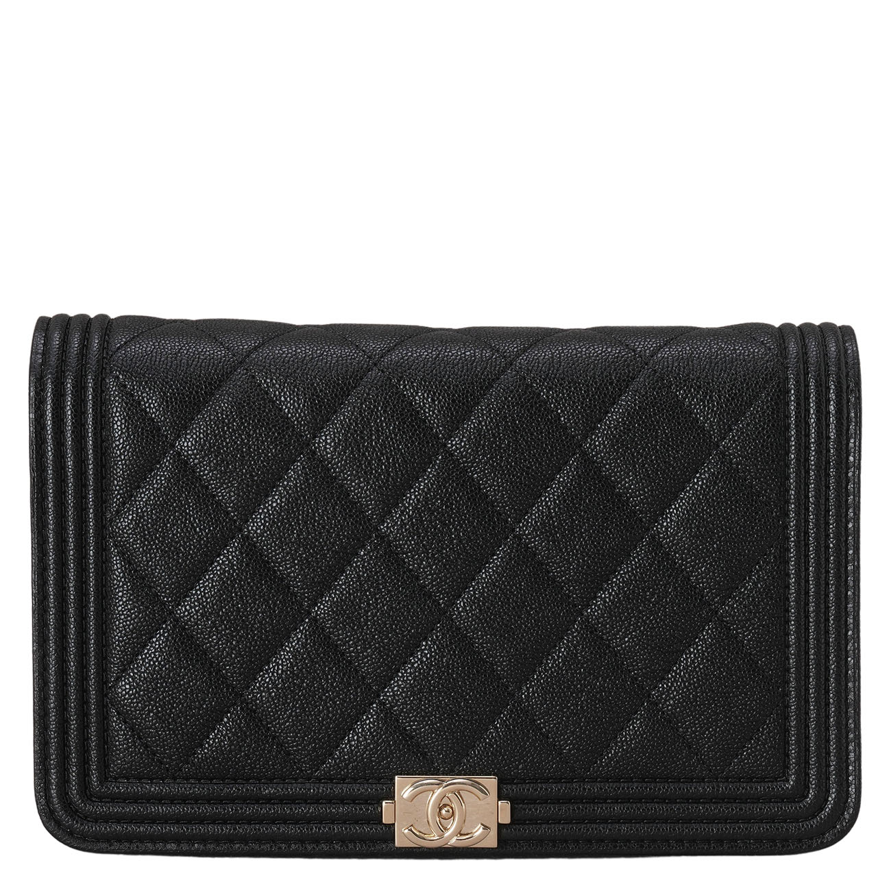 CHANEL(USED)샤넬 캐비어 보이샤넬 WOC