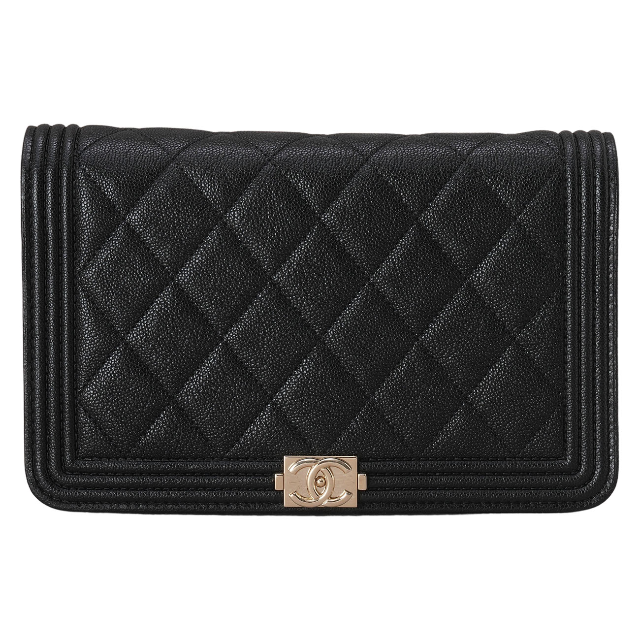 CHANEL(USED)샤넬 캐비어 보이샤넬 WOC