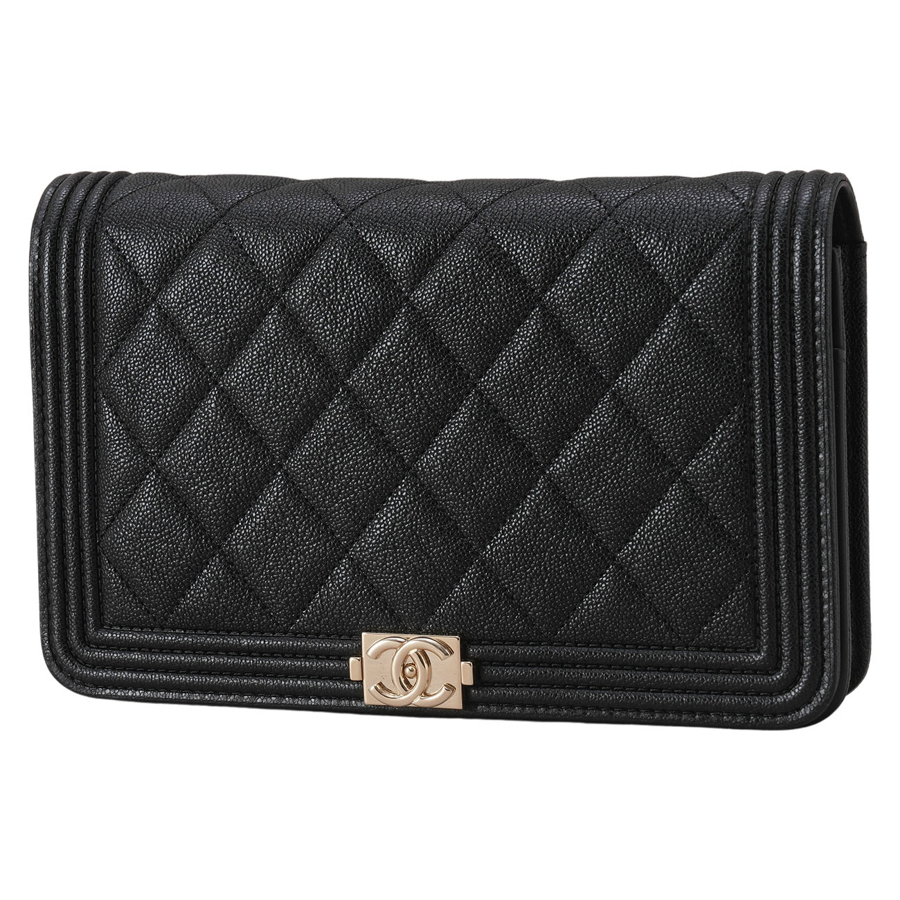 CHANEL(USED)샤넬 캐비어 보이샤넬 WOC