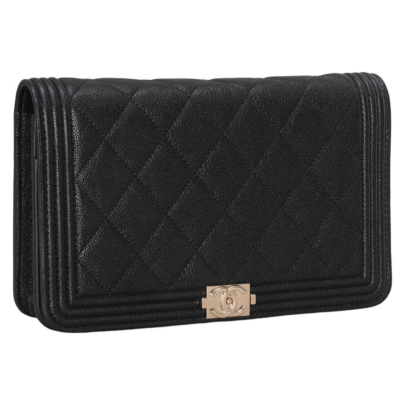 CHANEL(USED)샤넬 캐비어 보이샤넬 WOC