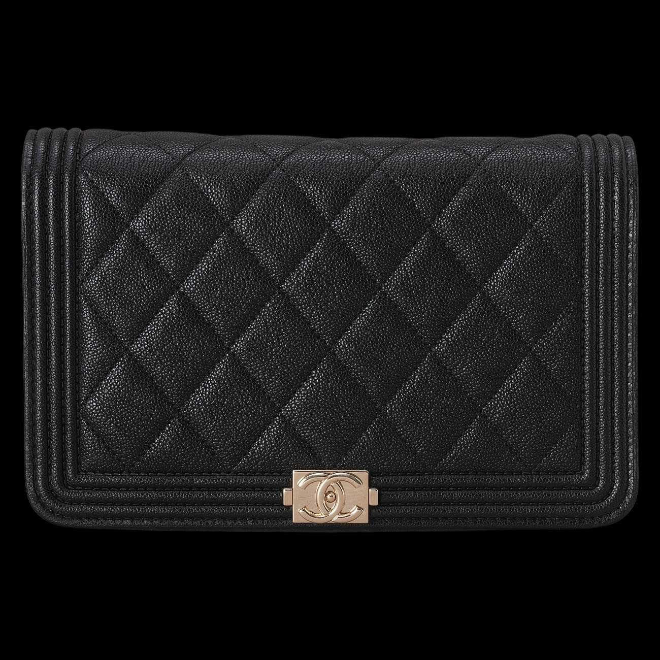 CHANEL(USED)샤넬 캐비어 보이샤넬 WOC
