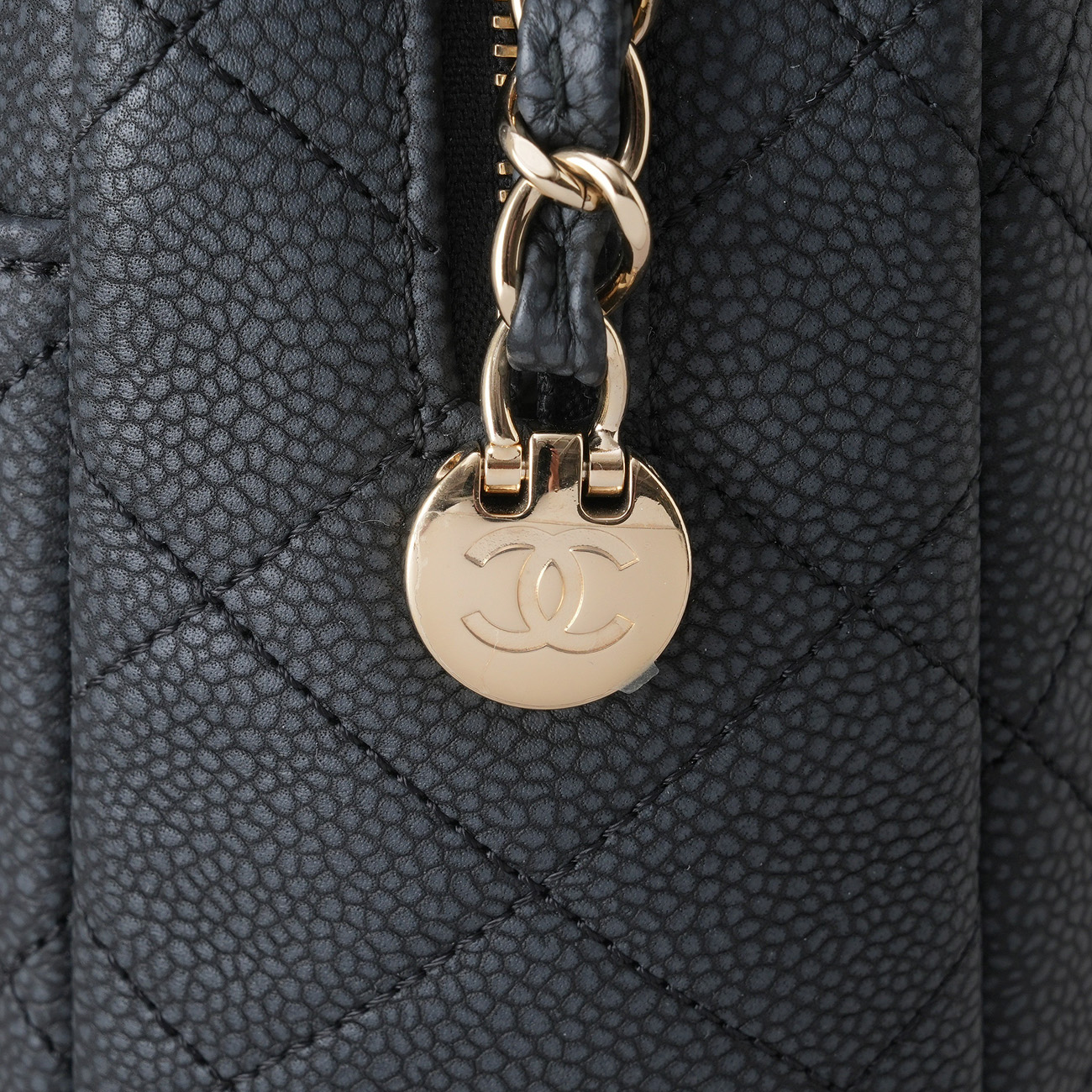 CHANEL(USED)샤넬 cc로고 테슬 카메라백