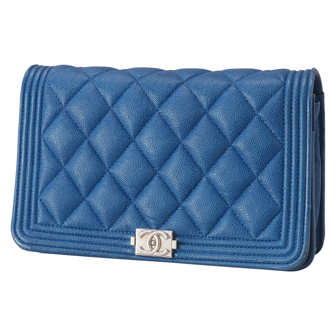 CHANEL(USED)샤넬 캐비어 보이샤넬 WOC
