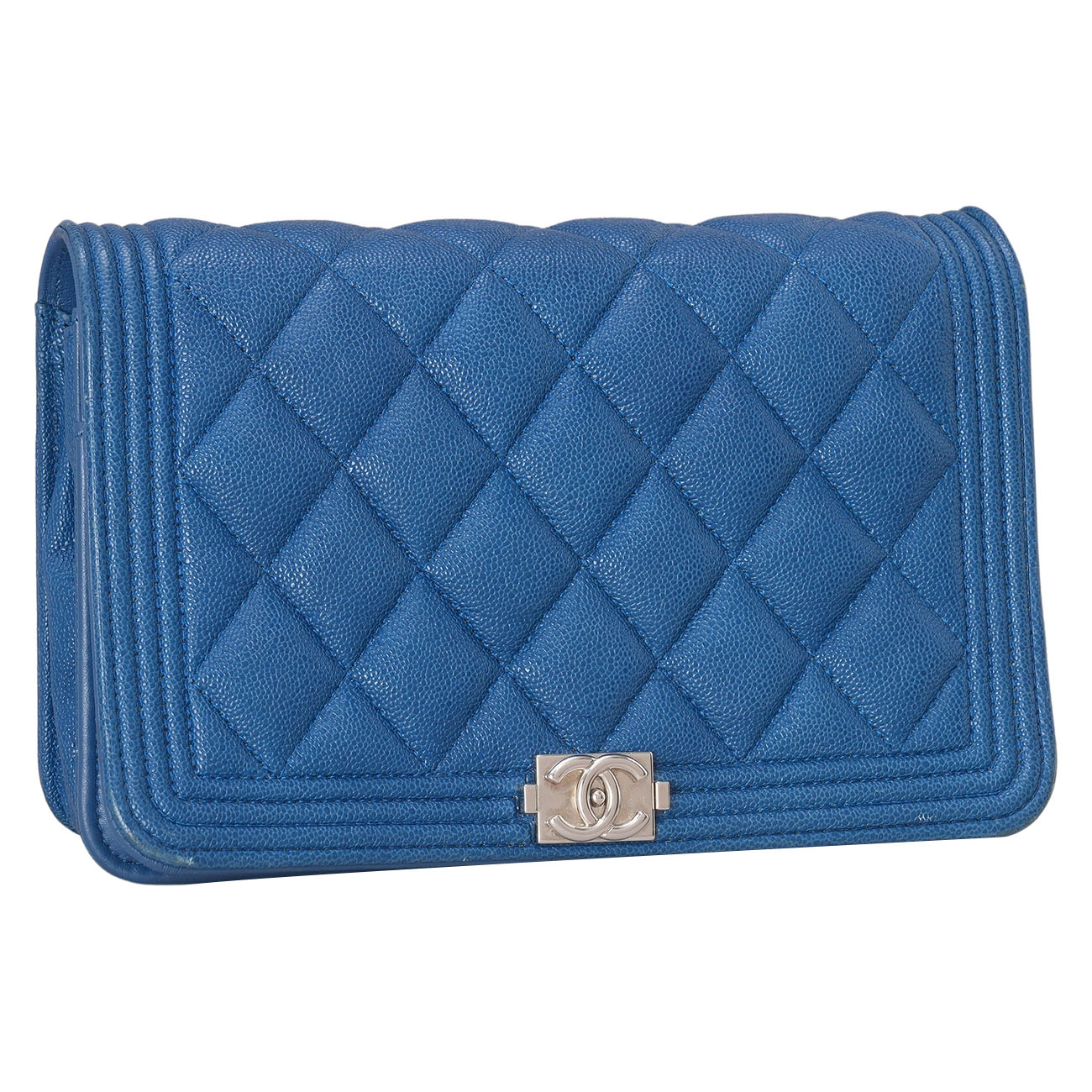 CHANEL(USED)샤넬 캐비어 보이샤넬 WOC
