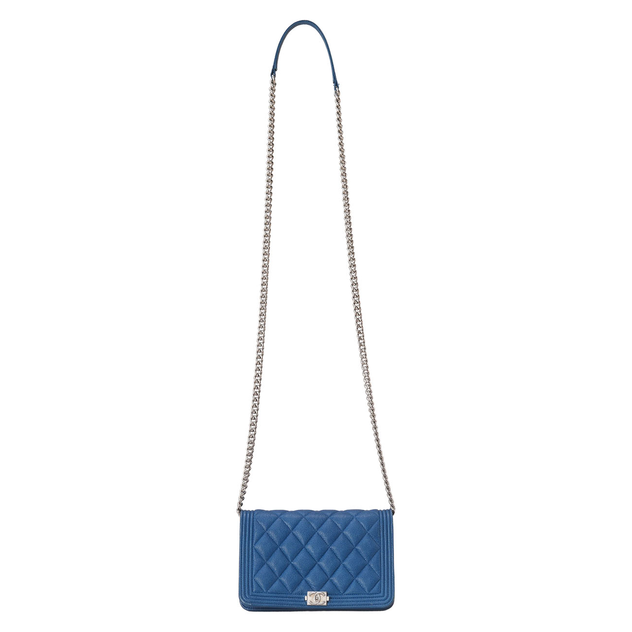 CHANEL(USED)샤넬 캐비어 보이샤넬 WOC