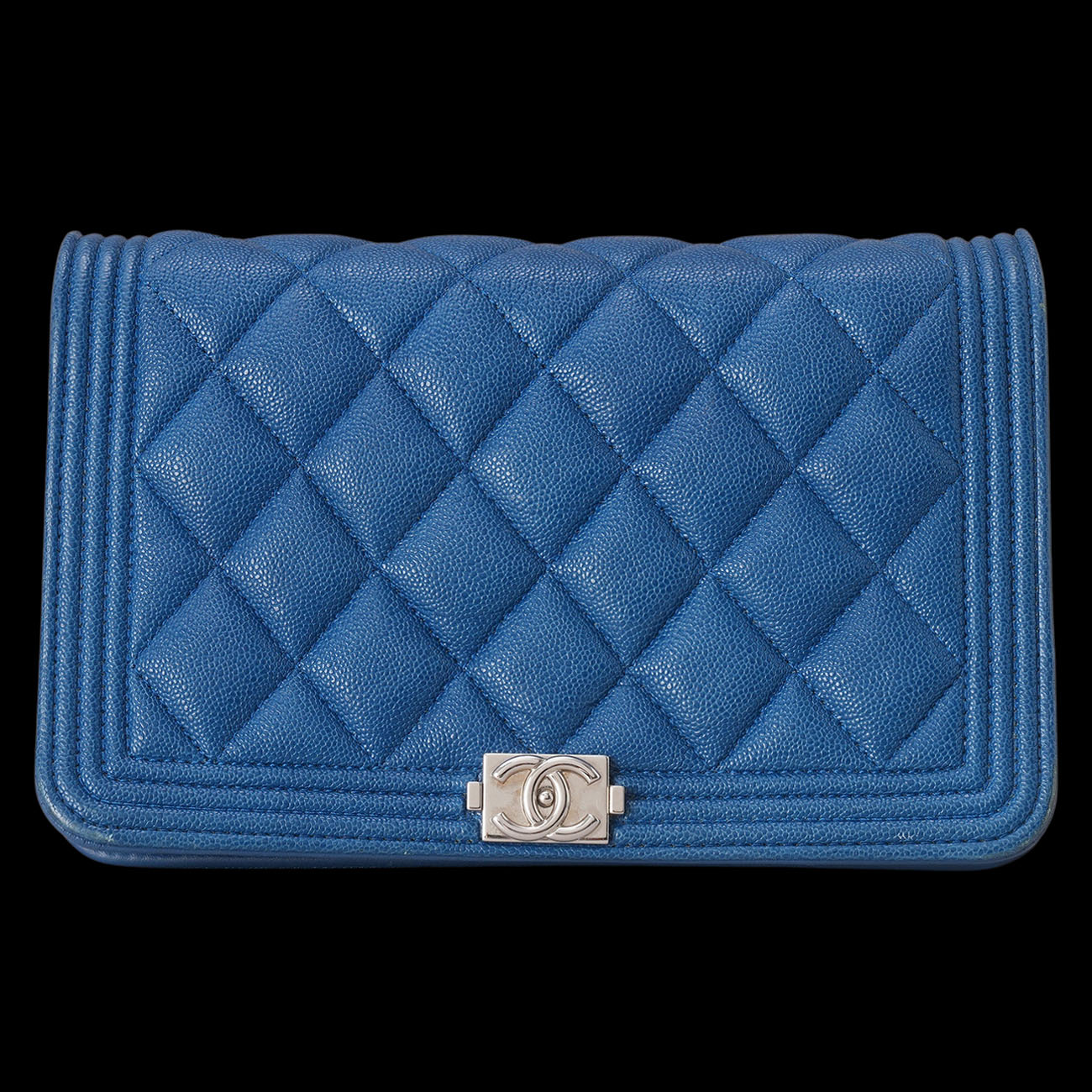 CHANEL(USED)샤넬 캐비어 보이샤넬 WOC