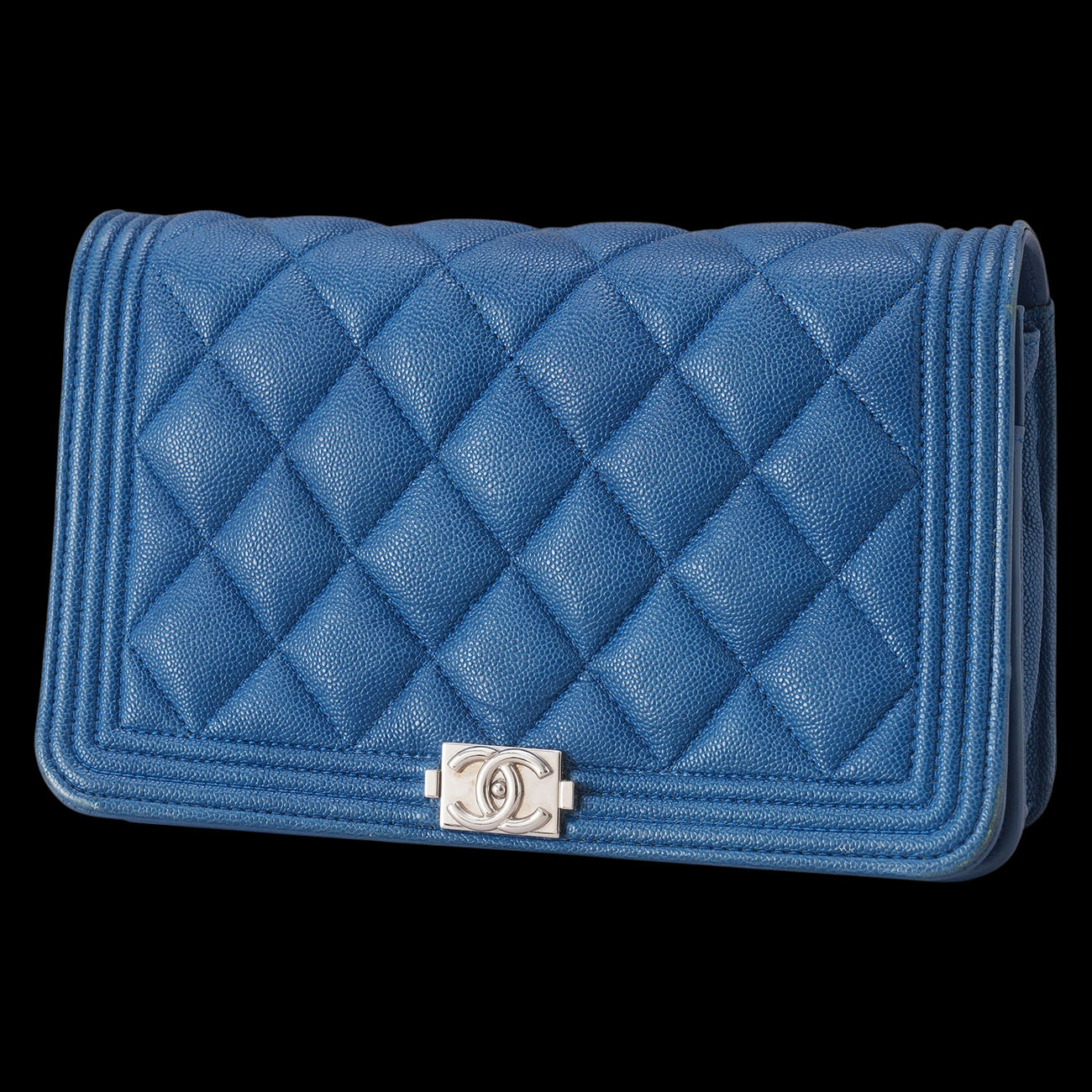 CHANEL(USED)샤넬 캐비어 보이샤넬 WOC