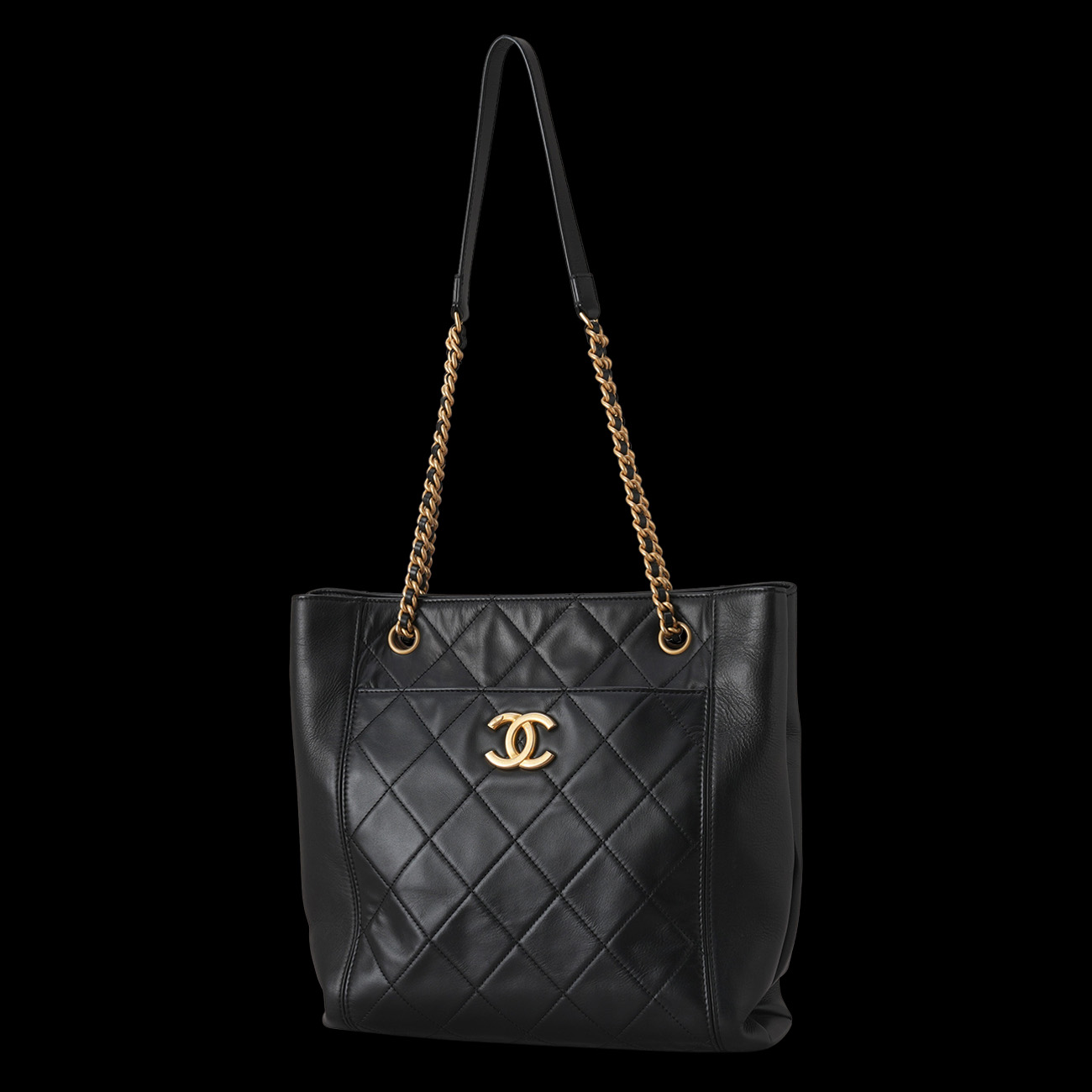 CHANEL(USED)샤넬 AS2295 시즌 CC로고 숄더백