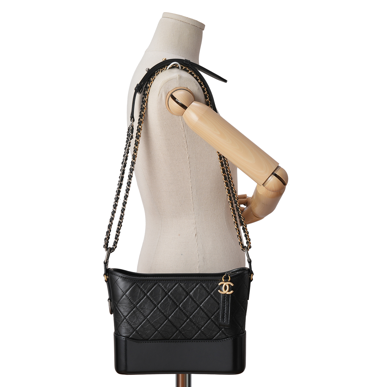 CHANEL(USED)샤넬 AS1521 가브리엘 호보 뉴미듐