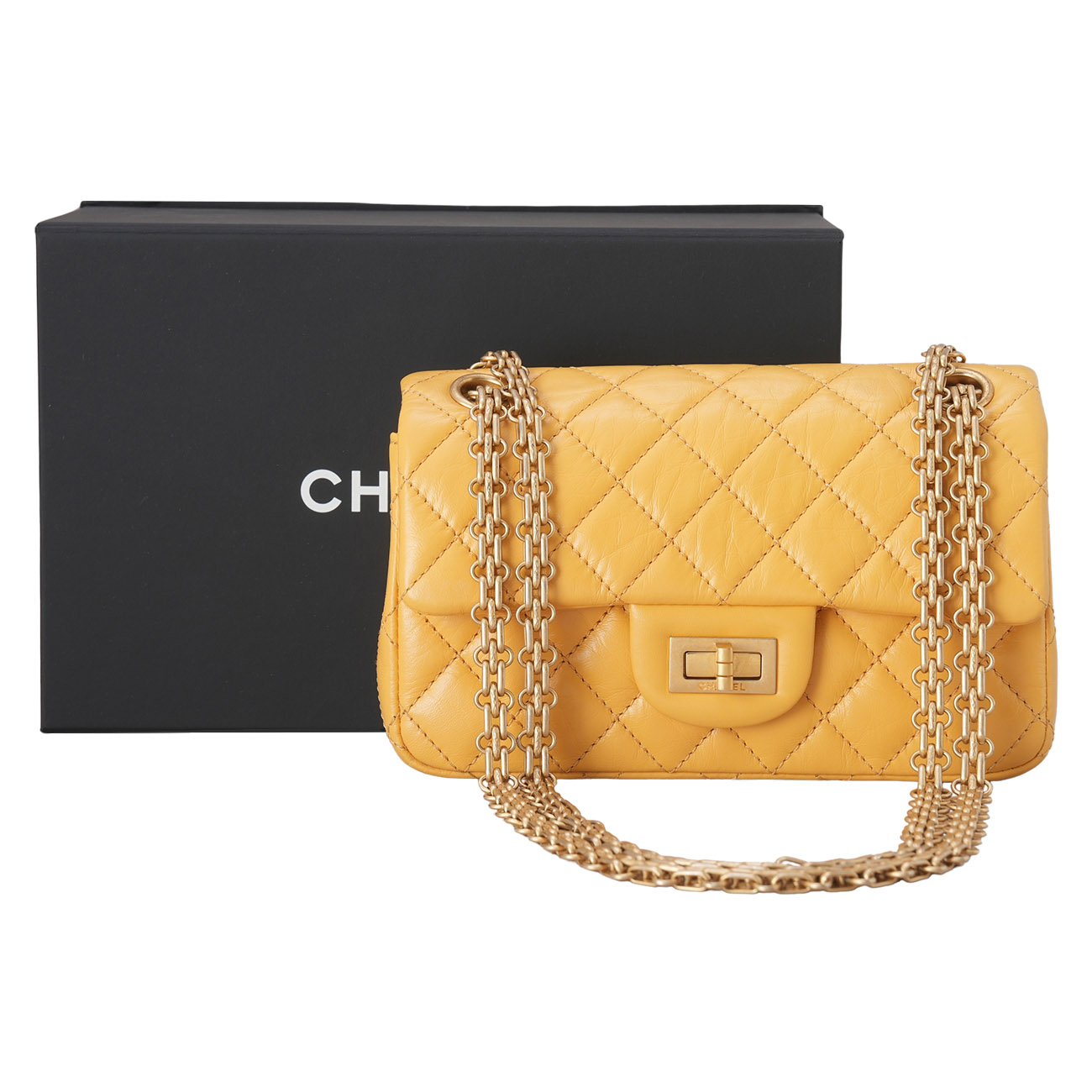 CHANEL(USED)샤넬 AS0874 2.55 빈티지 플랩백 미니