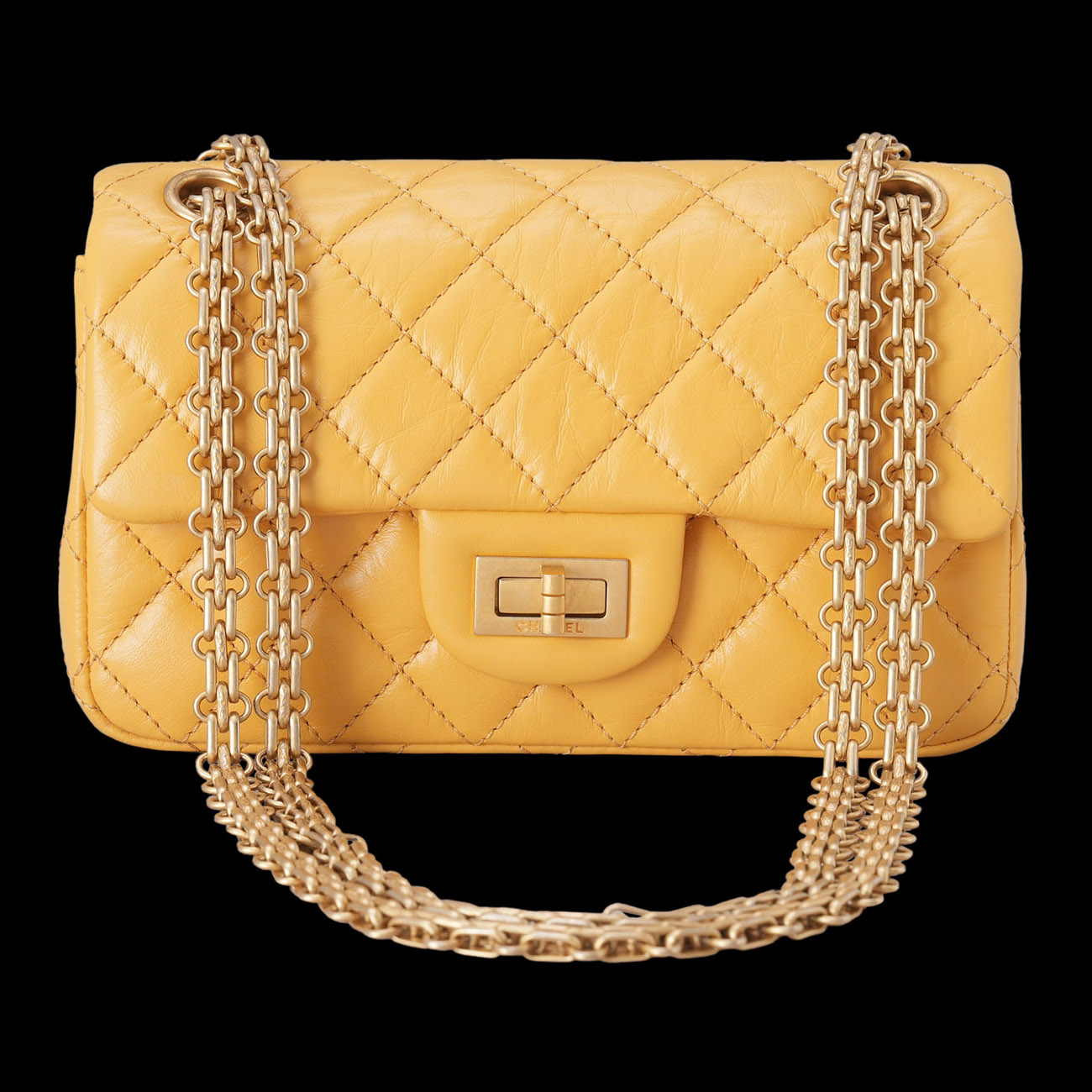 CHANEL(USED)샤넬 AS0874 2.55 빈티지 플랩백 미니