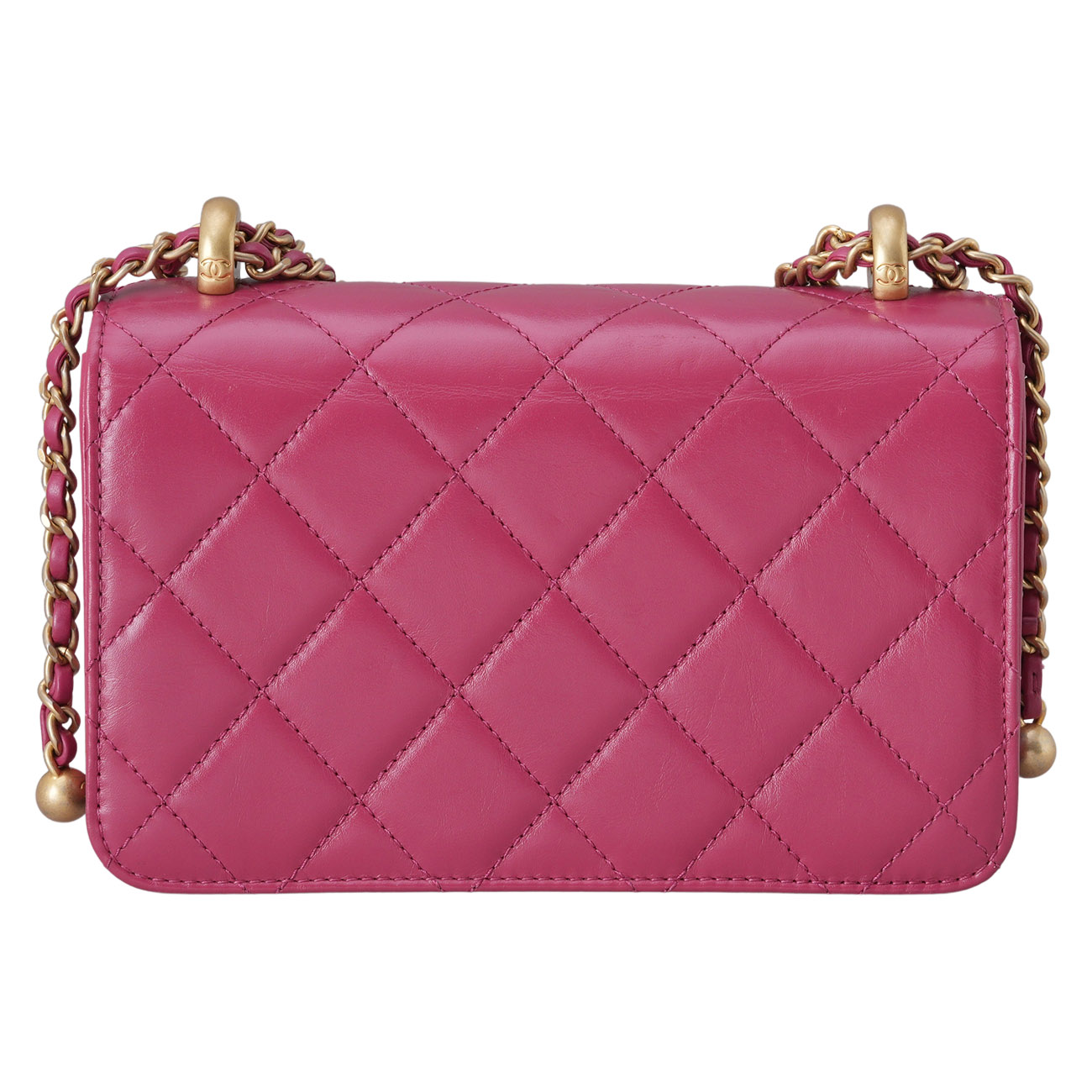 CHANEL(USED)샤넬 시즌 골드볼 체인 숄더백