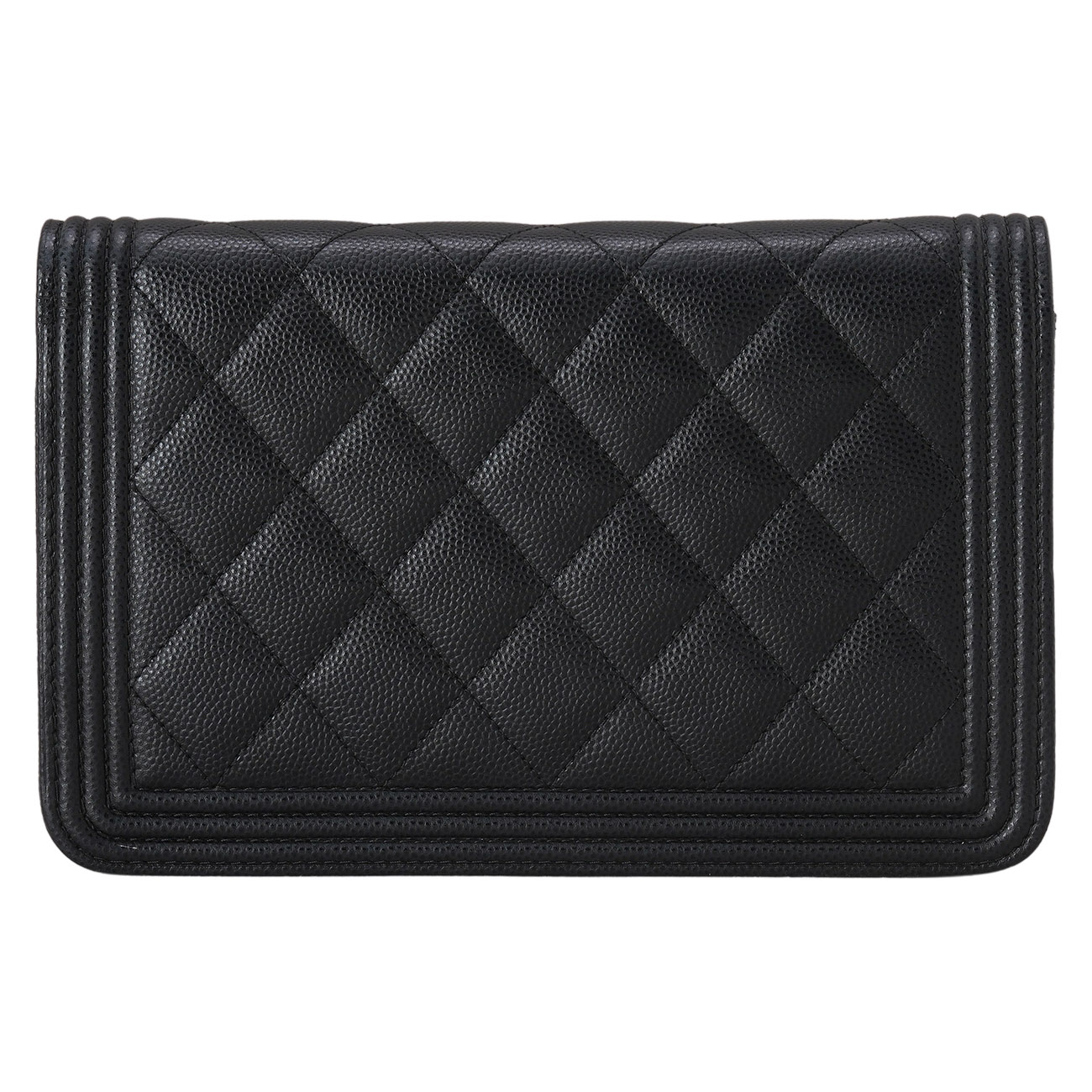 CHANEL(USED)샤넬 캐비어 보이샤넬 WOC