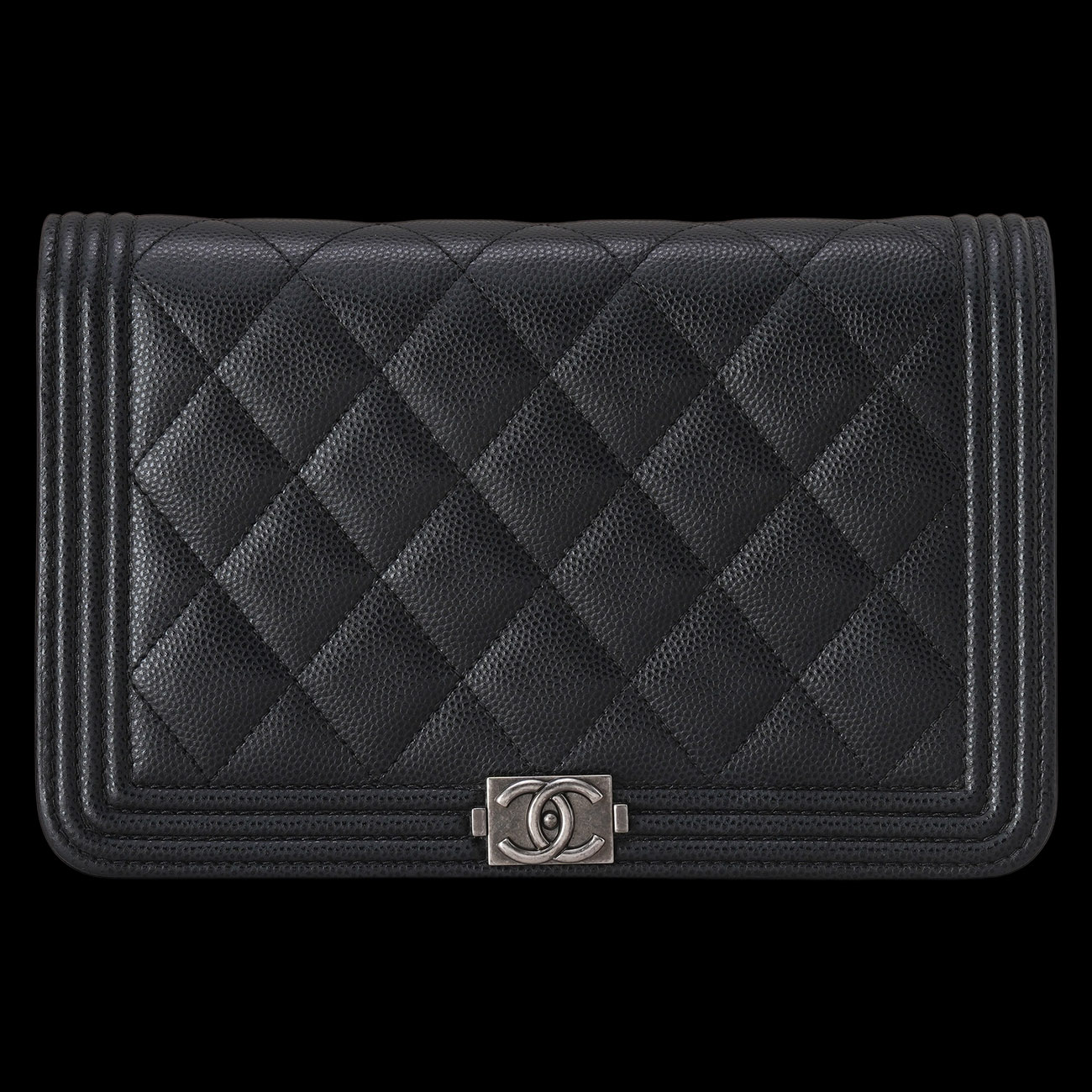 CHANEL(USED)샤넬 캐비어 보이샤넬 WOC