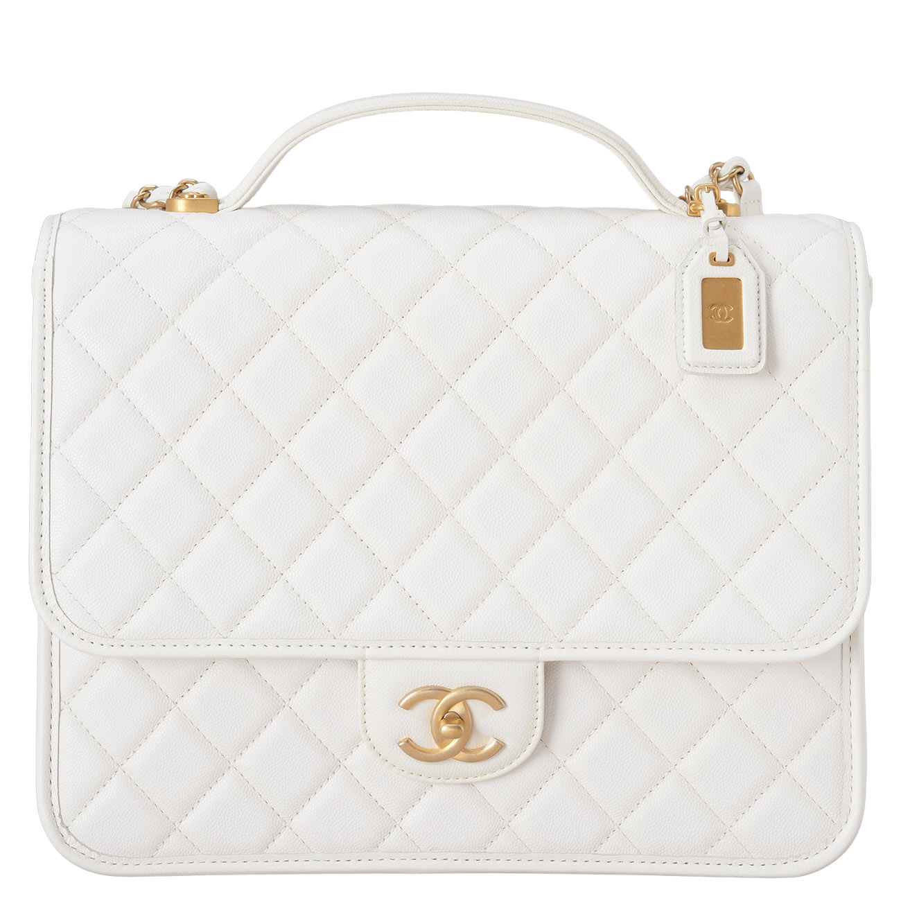 CHANEL(USED)샤넬 캐비어 스쿨 메모리 백팩