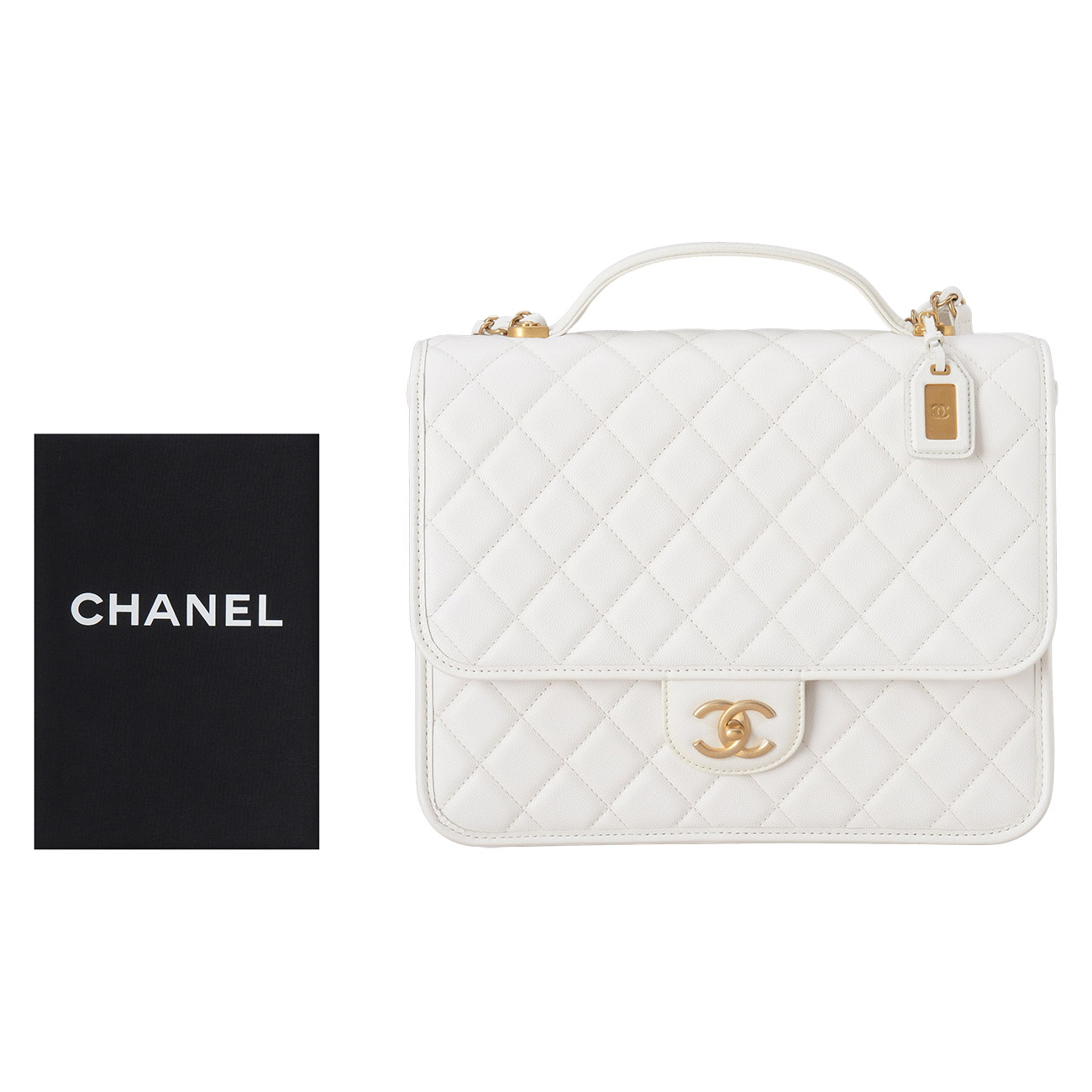 CHANEL(USED)샤넬 캐비어 스쿨 메모리 백팩