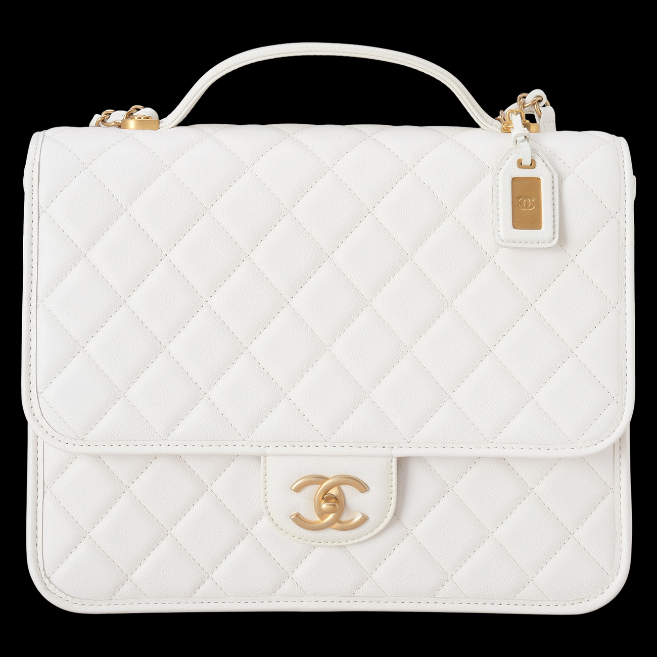 CHANEL(USED)샤넬 캐비어 스쿨 메모리 백팩