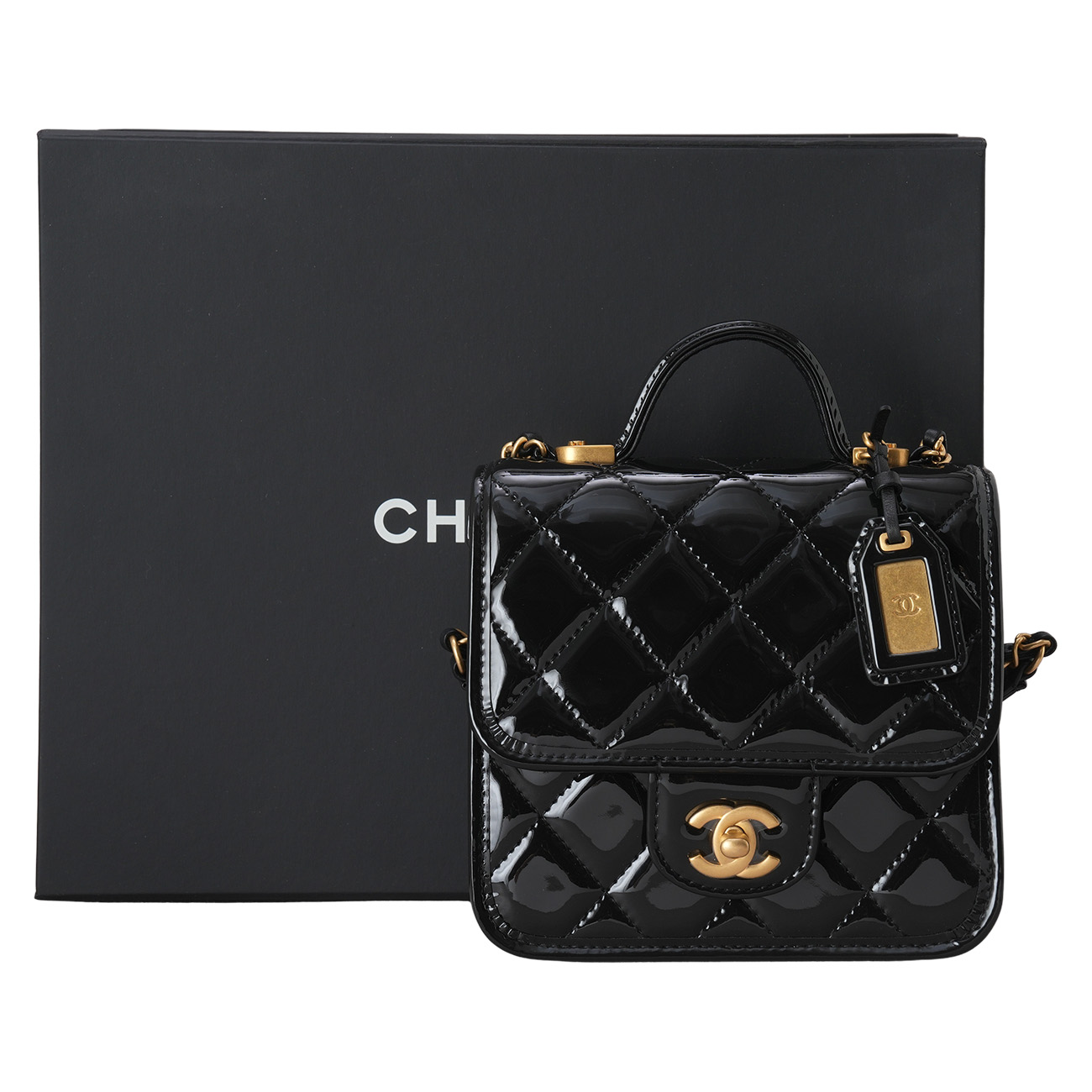 CHANEL(USED)샤넬 AS3652 페이던트 스쿨 메모리 렉탱글백 미니