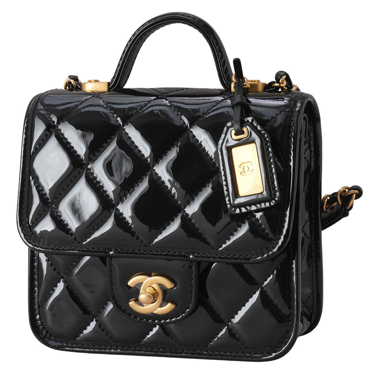 CHANEL(USED)샤넬 AS3652 페이던트 스쿨 메모리 렉탱글백 미니