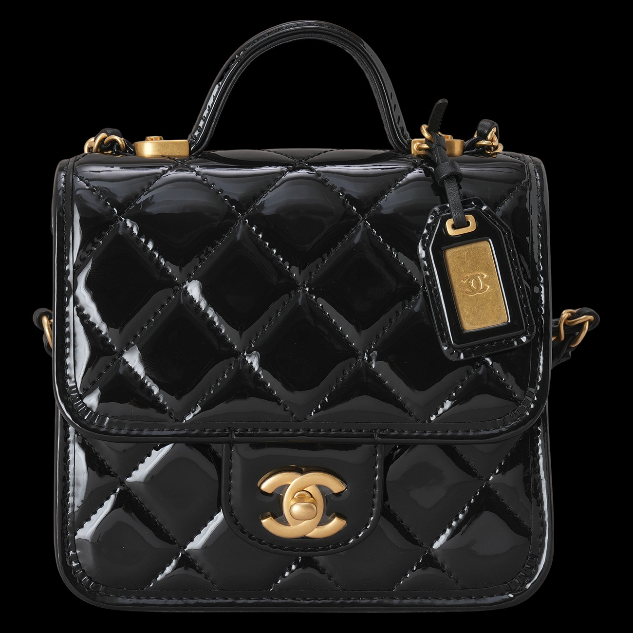 CHANEL(USED)샤넬 AS3652 페이던트 스쿨 메모리 렉탱글백 미니