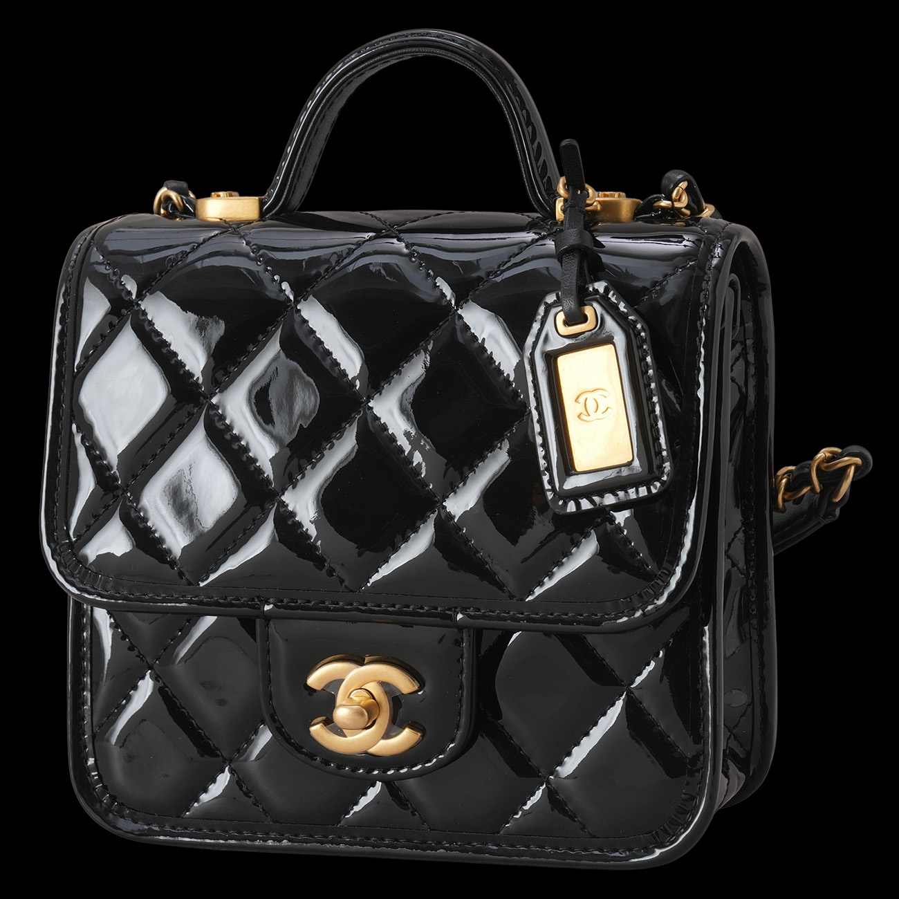 CHANEL(USED)샤넬 AS3652 페이던트 스쿨 메모리 렉탱글백 미니