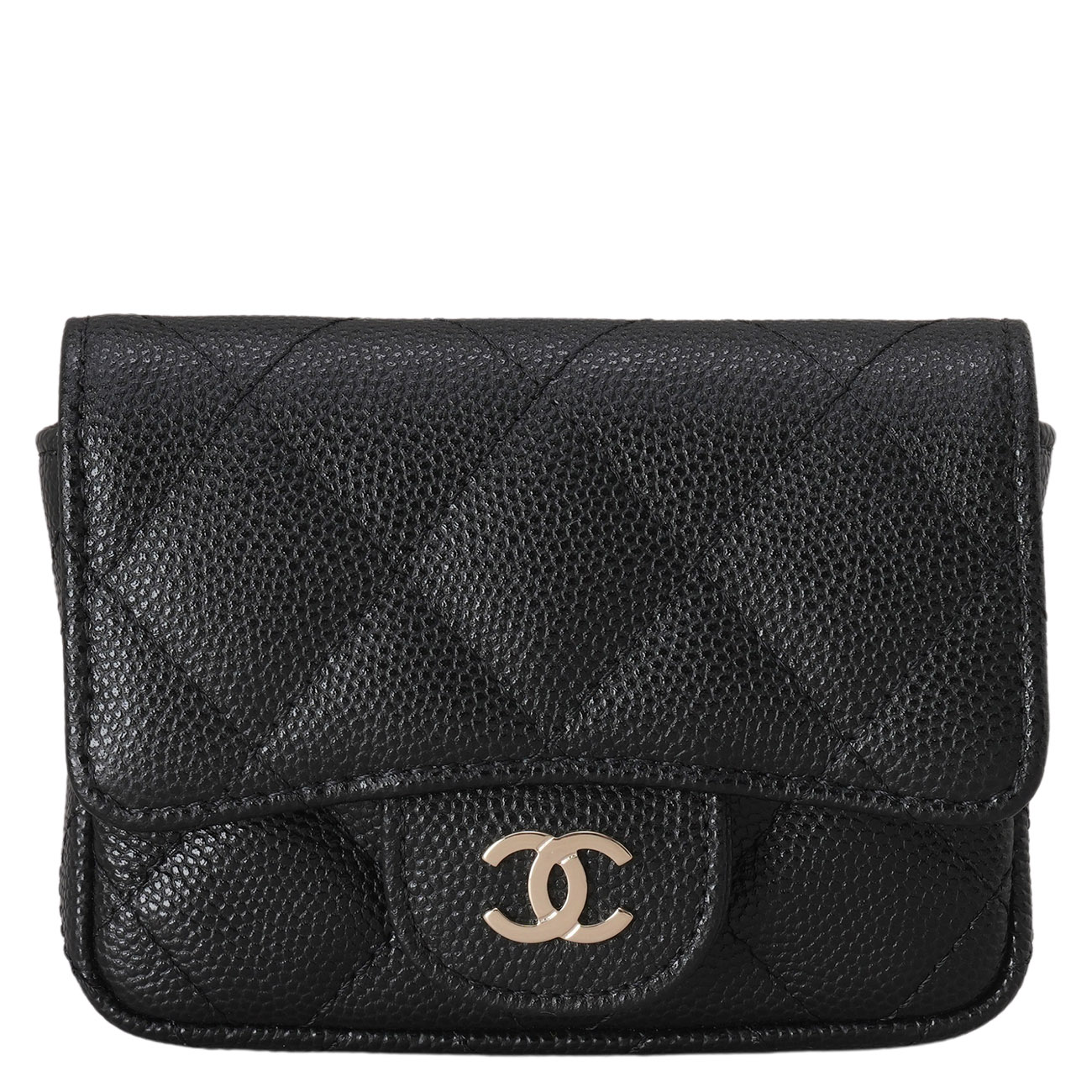 CHANEL(USED)샤넬 캐비어 미니 벨트백