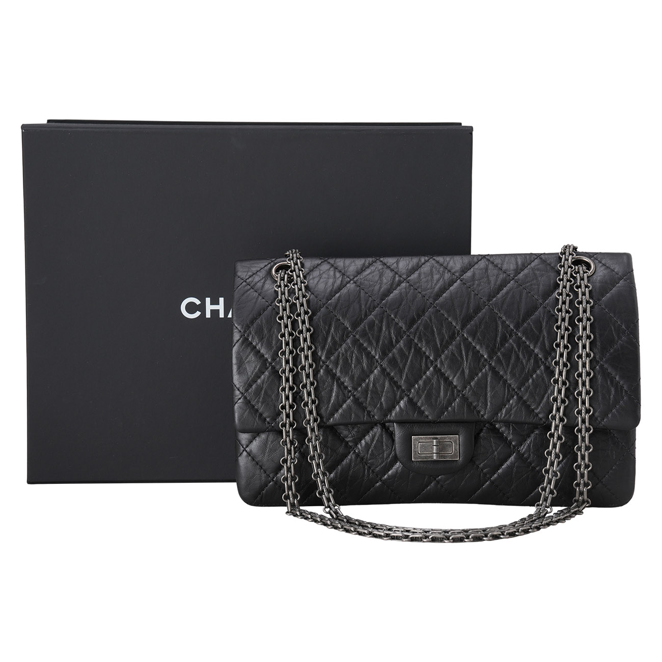 CHANEL(USED)샤넬 빈티지 2.55 플랩백 28