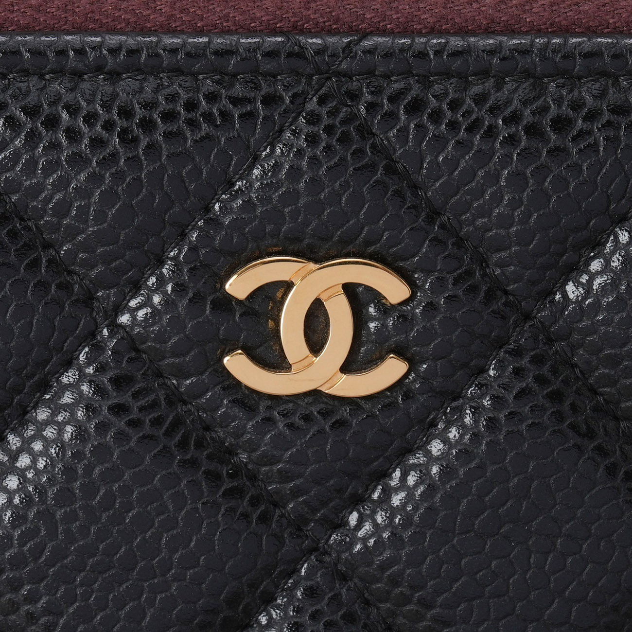 CHANEL(USED)샤넬 캐비어 클래식 클러치 라지