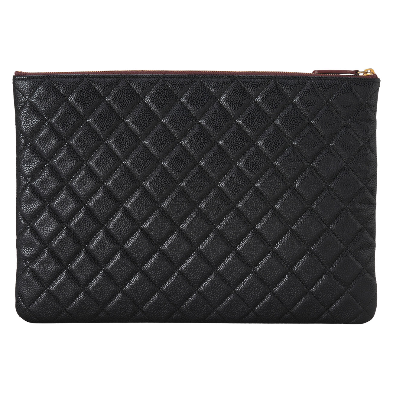 CHANEL(USED)샤넬 캐비어 클래식 클러치 라지
