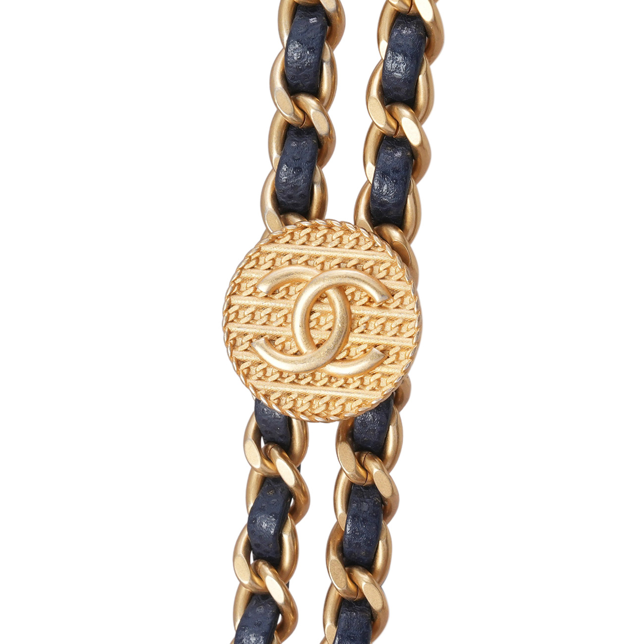 CHANEL(USED)샤넬 캐비어 턴락 호보백 네이비금장