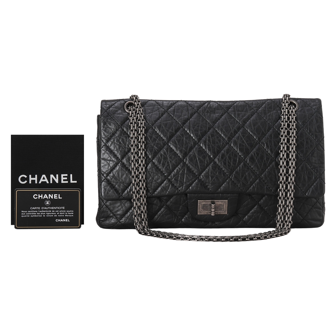 CHANEL(USED)샤넬 2.55 빈티지 32 플랩백