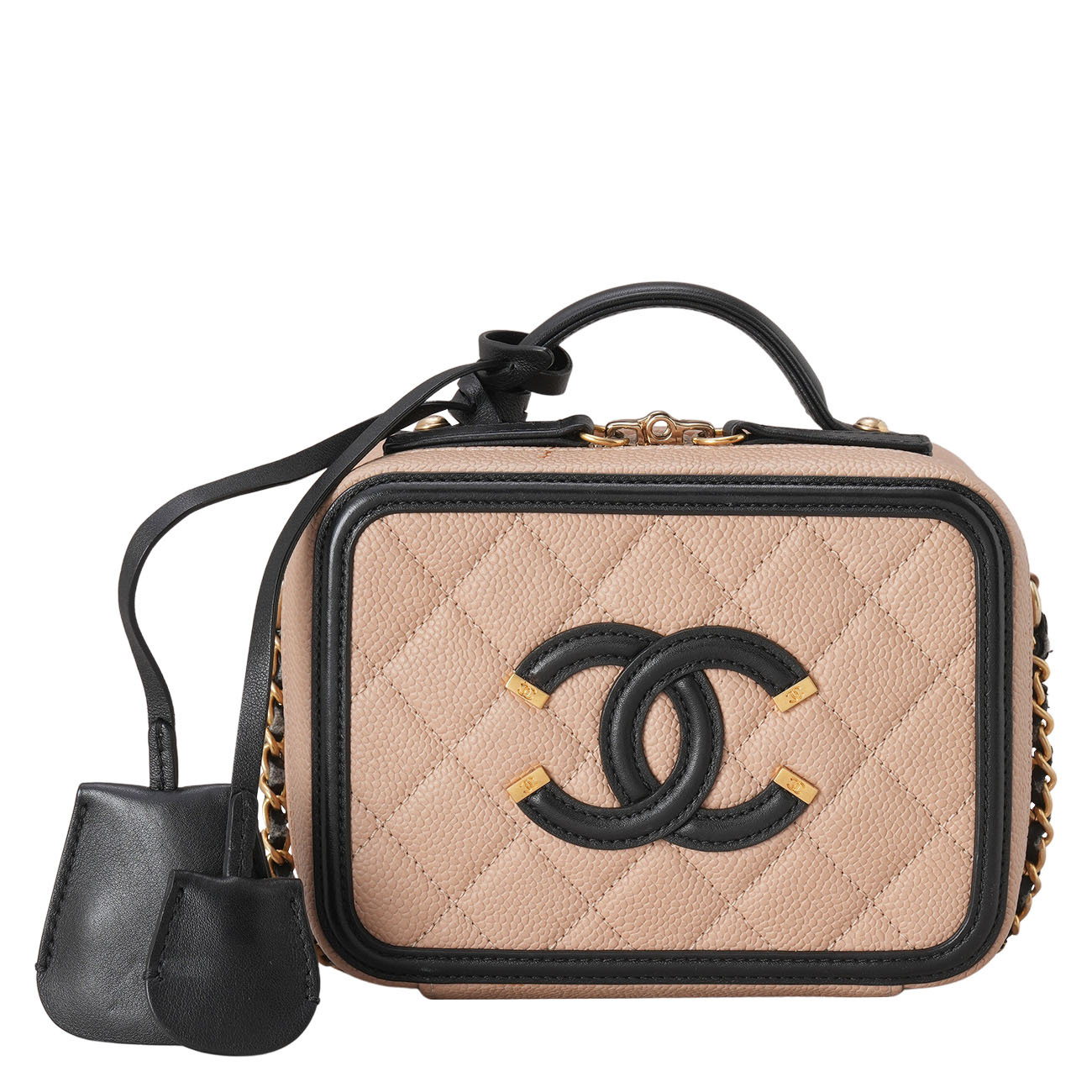 CHANEL(USED)샤넬 A93342 코스메틱 백