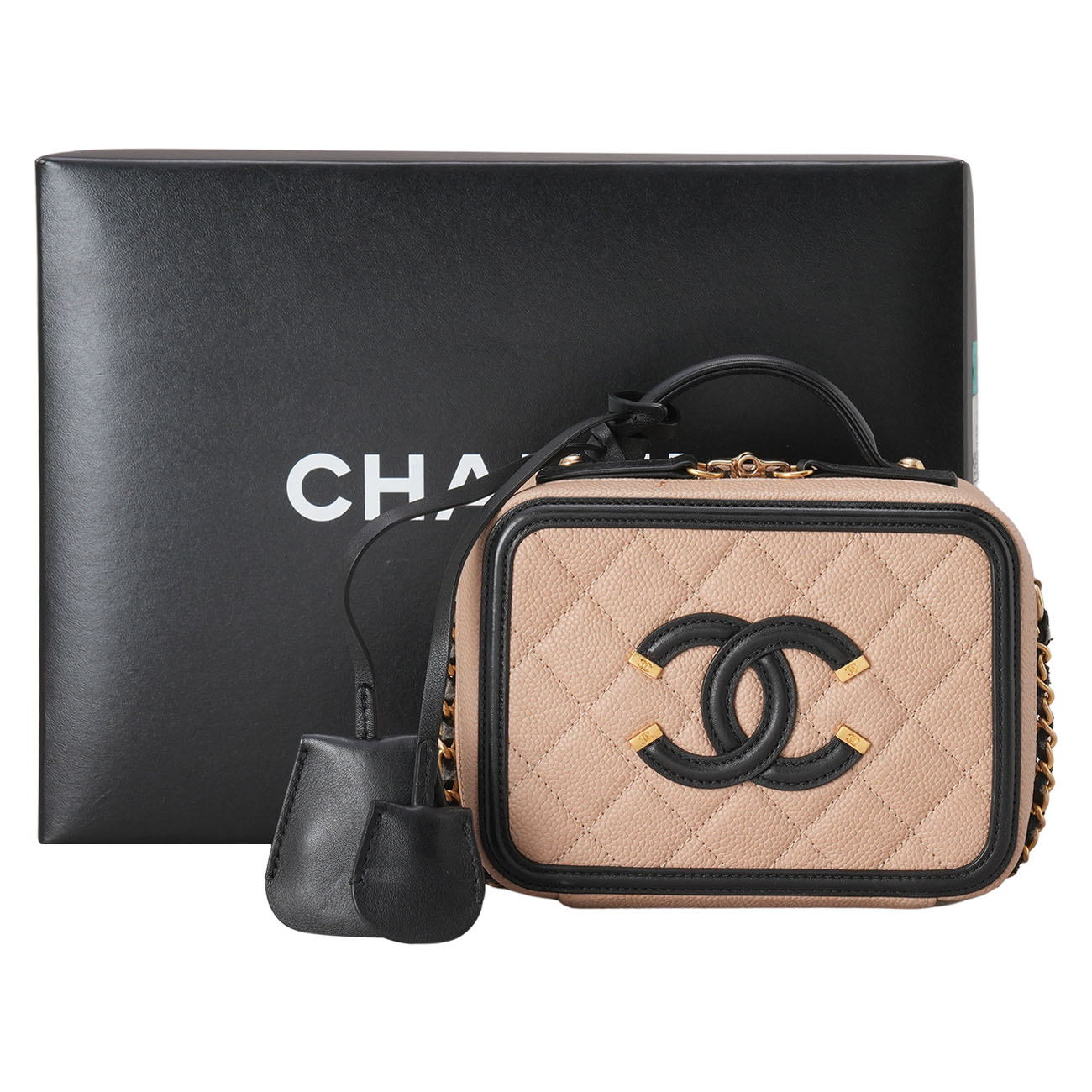 CHANEL(USED)샤넬 A93342 코스메틱 백