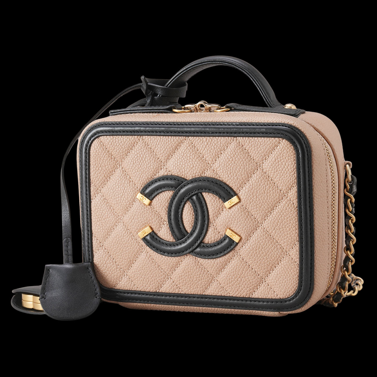 CHANEL(USED)샤넬 A93342 코스메틱 백