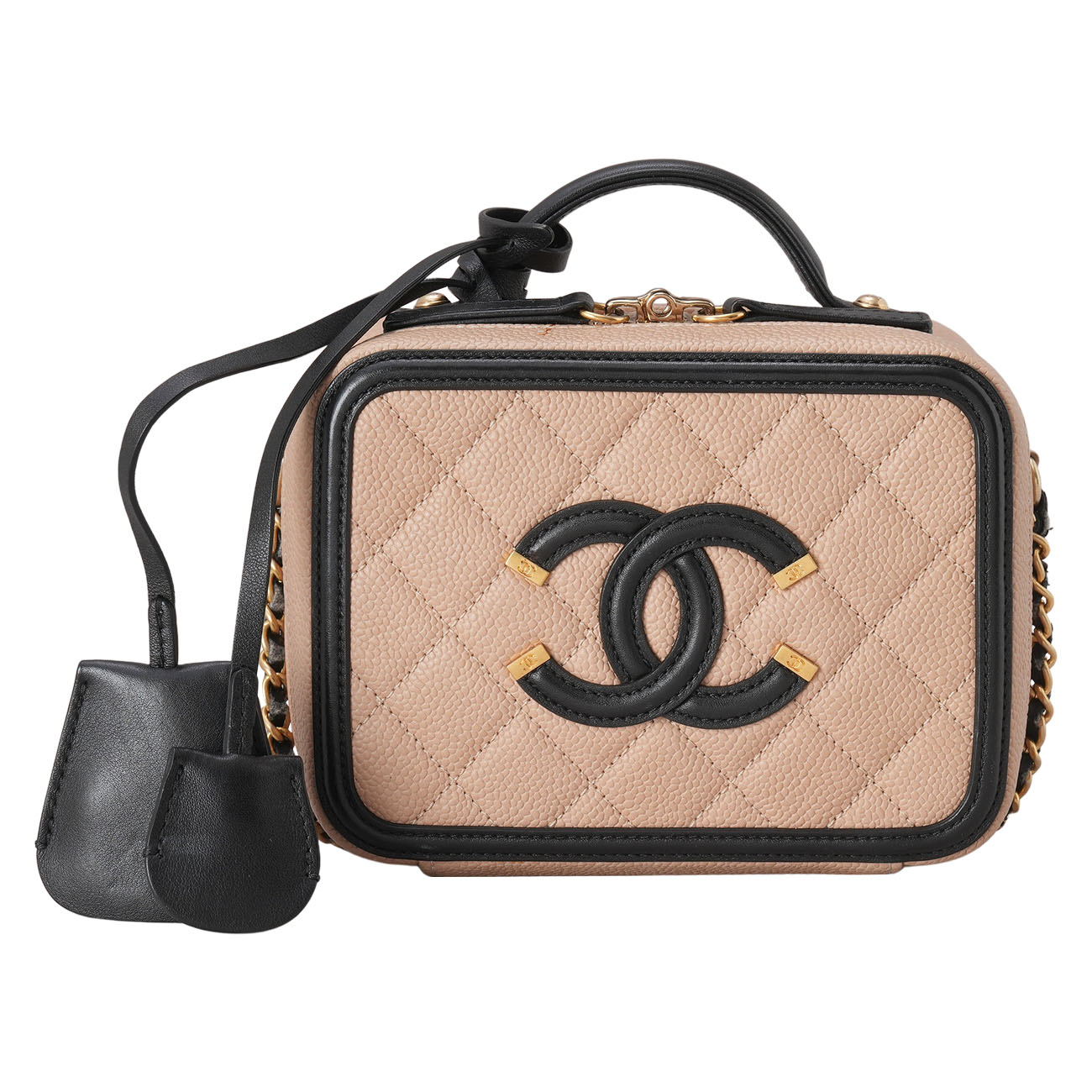 CHANEL(USED)샤넬 A93342 코스메틱 백