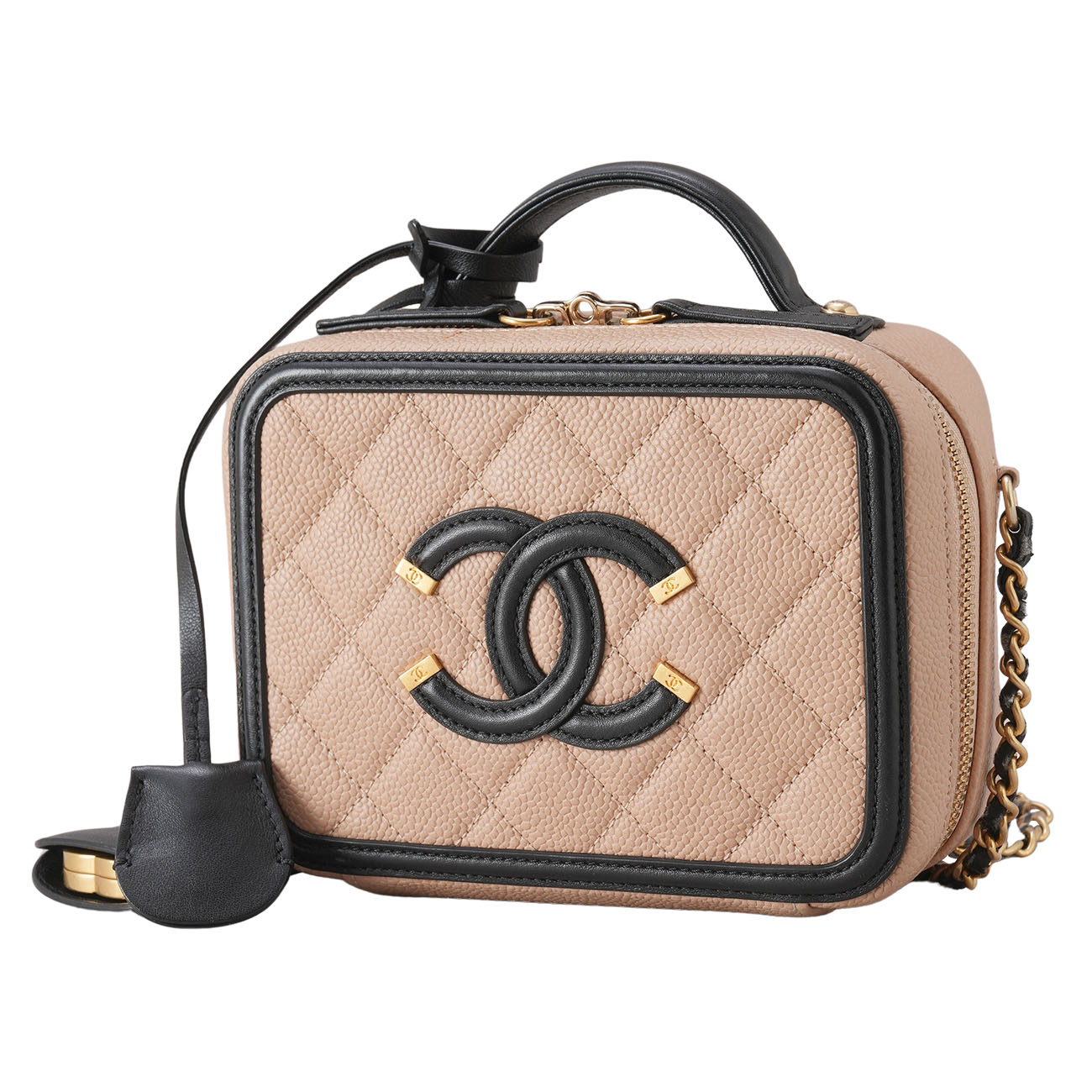 CHANEL(USED)샤넬 A93342 코스메틱 백
