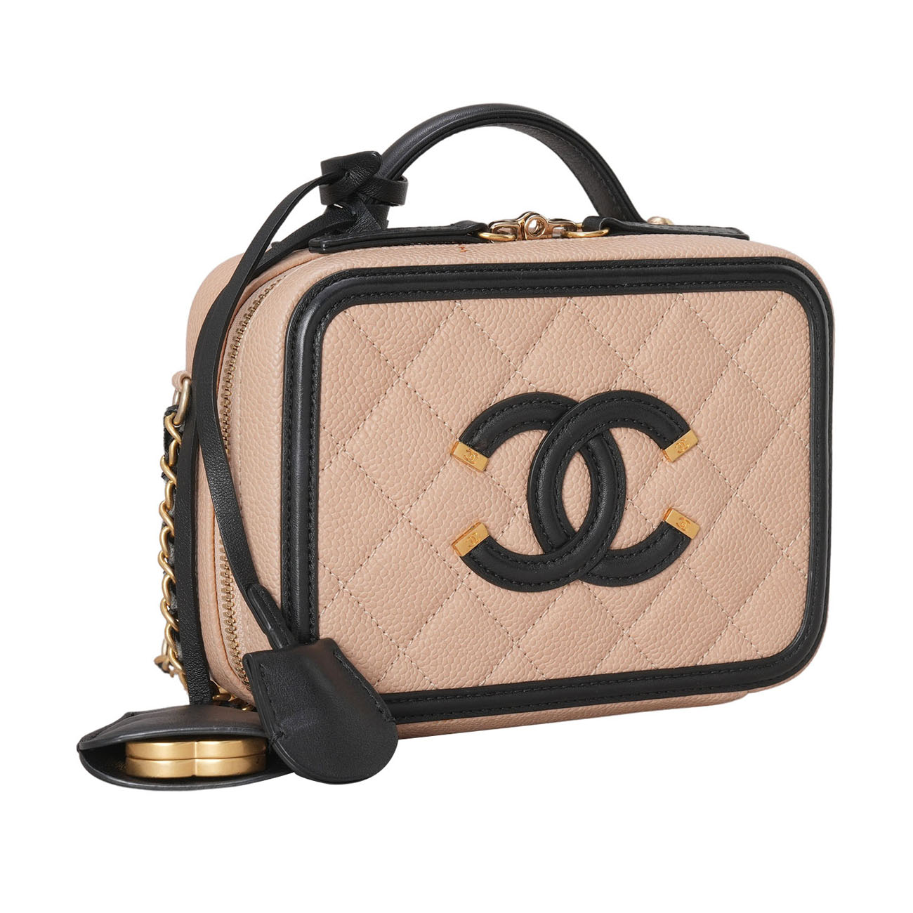 CHANEL(USED)샤넬 A93342 코스메틱 백