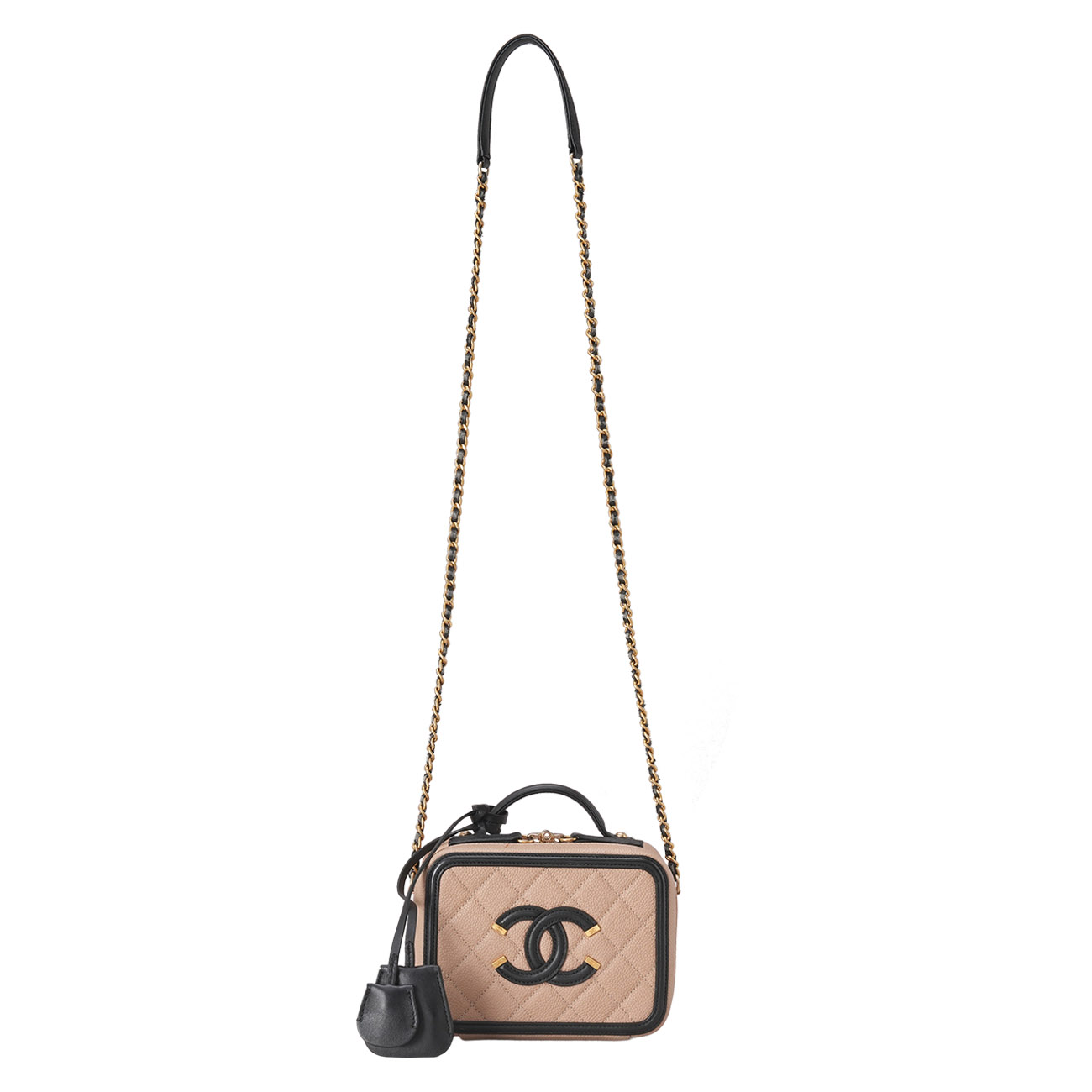 CHANEL(USED)샤넬 A93342 코스메틱 백