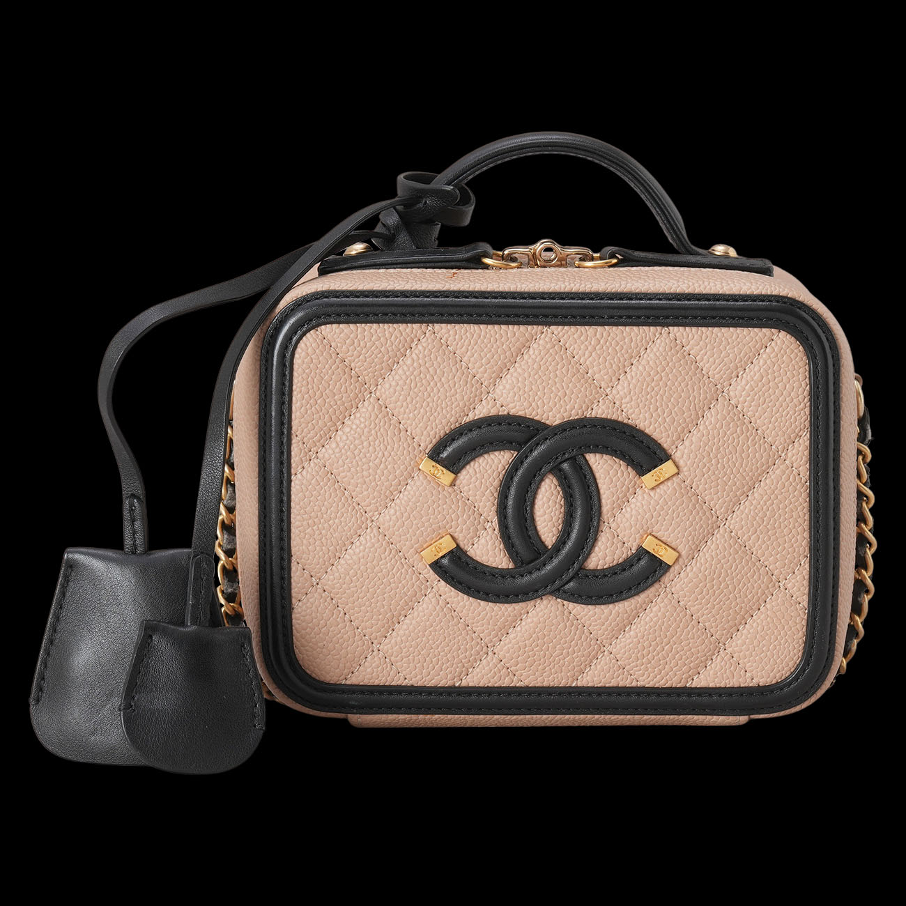 CHANEL(USED)샤넬 A93342 코스메틱 백