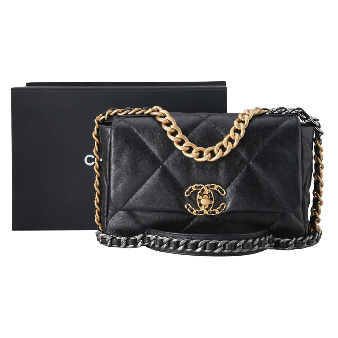CHANEL(USED)샤넬 AS1160 19백 미듐