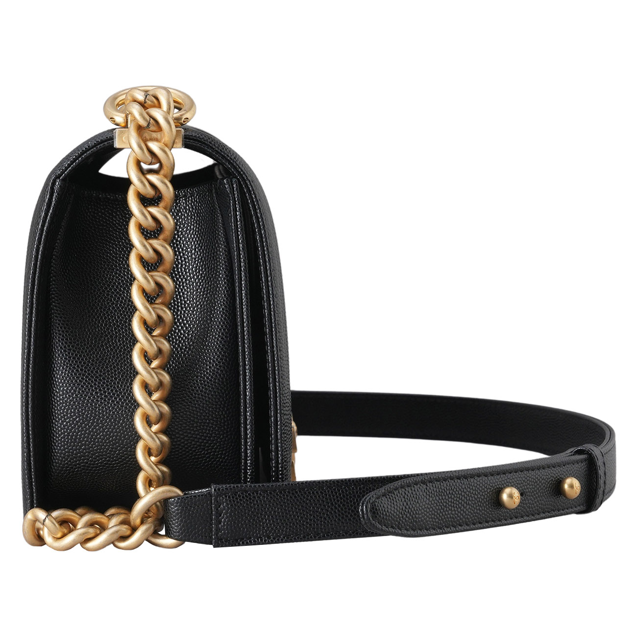 CHANEL(USED)샤넬 캐비어 보이샤넬 미듐 플랩백