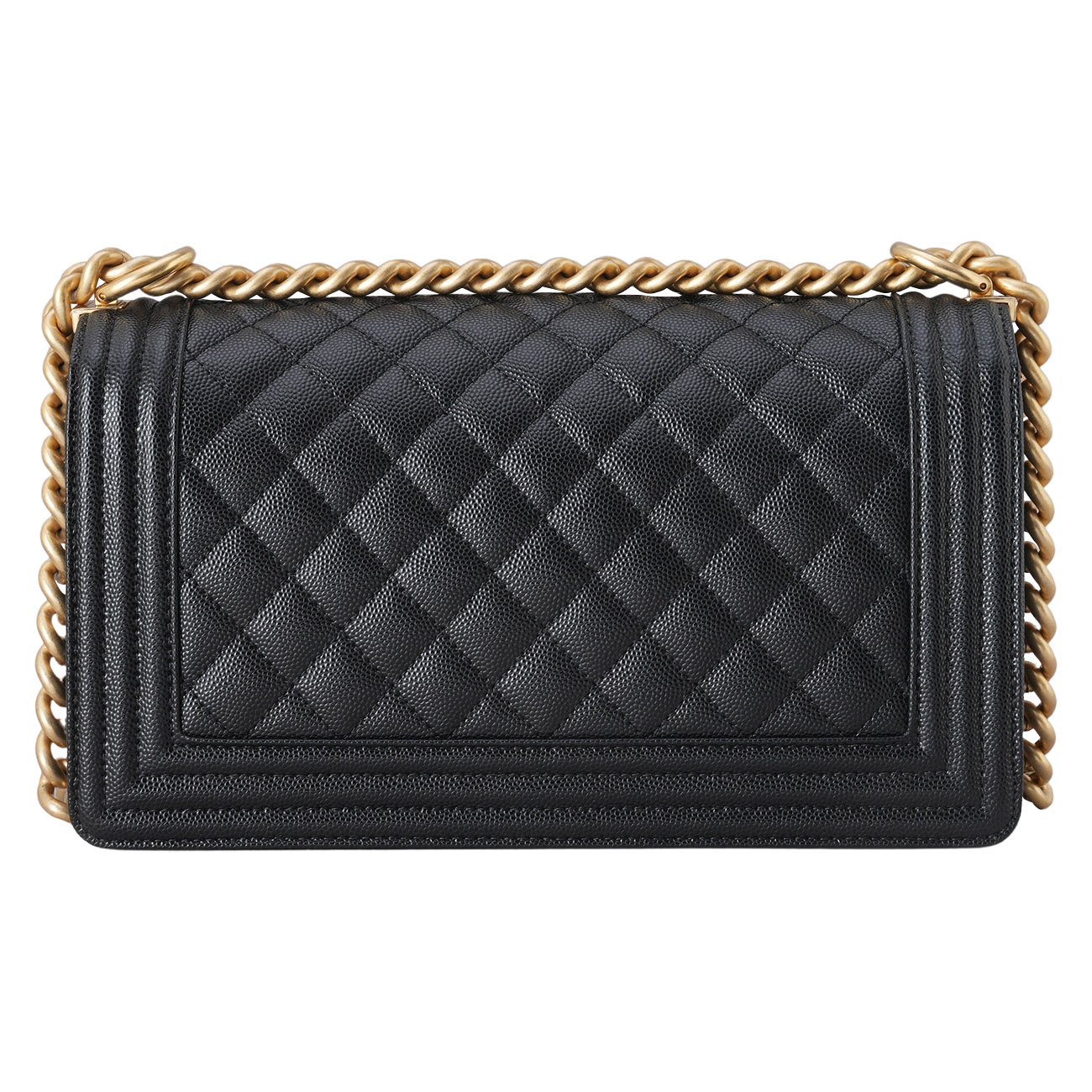 CHANEL(USED)샤넬 캐비어 보이샤넬 미듐 플랩백